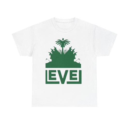 T-Shirt with Palm Tree Graphic, Casual Wear, Unisex Style, Summer Vibes, Gift for Nature Lovers, Eco-friendly Tee, Relaxed Fit