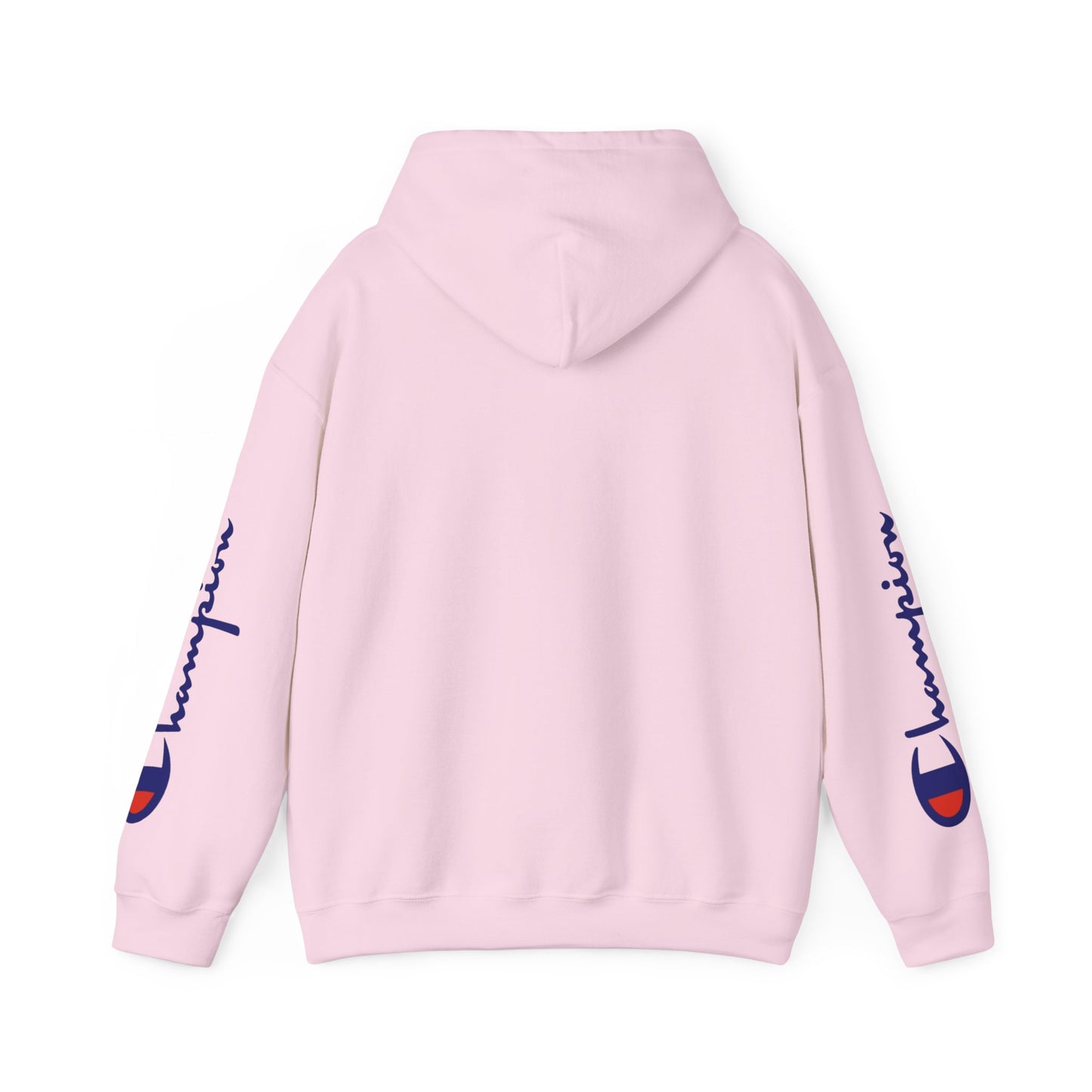 Champion Logo Unisex Hoodie, Cozy Streetwear Sweatshirt, Casual Layering Top, Gift for Him/Her, Everyday Comfort Wear