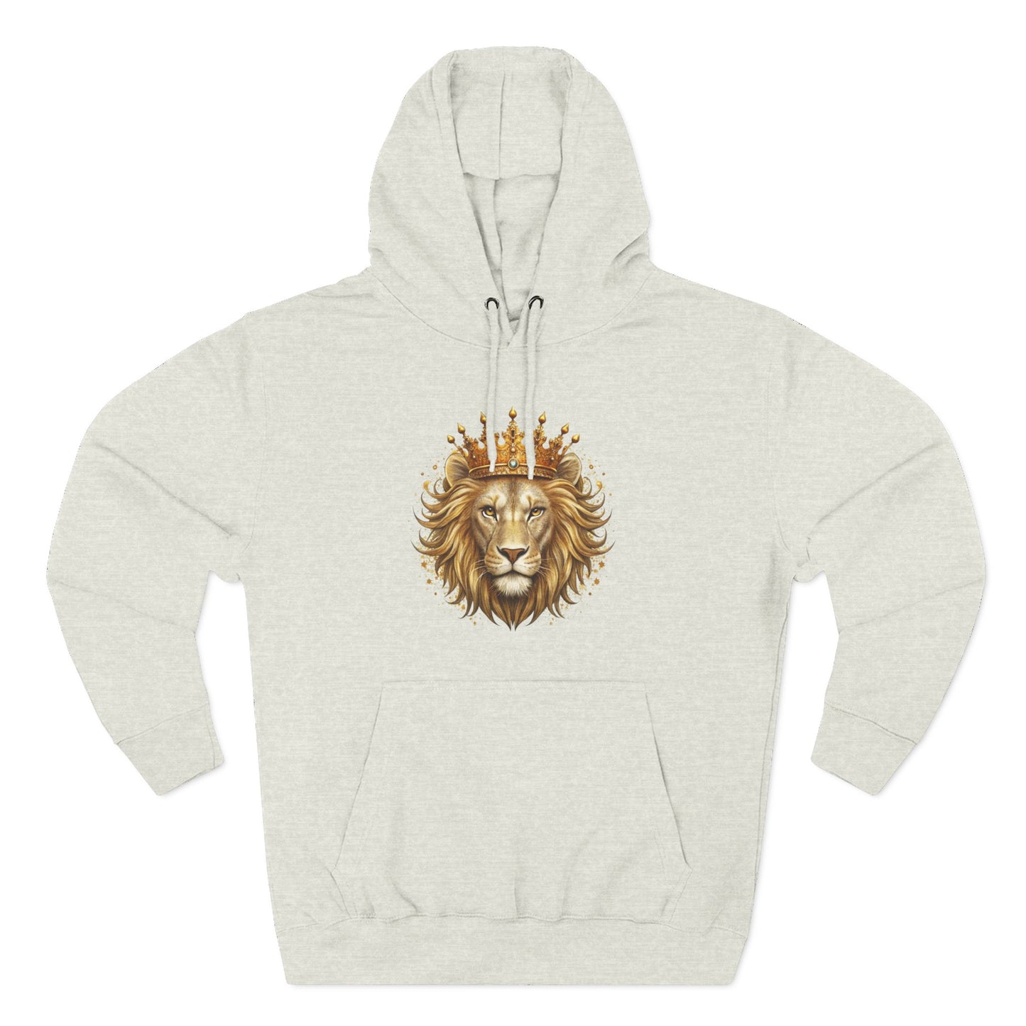 Lion King Crown Hoodie – Regal Lion Graphic Pullover