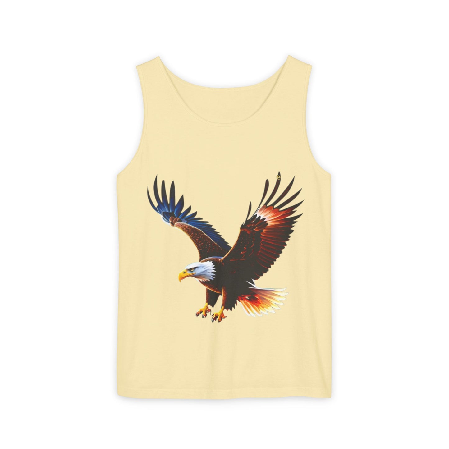 Bald Eagle Graphic Tank Top — Patriotic Flying Eagle Tee