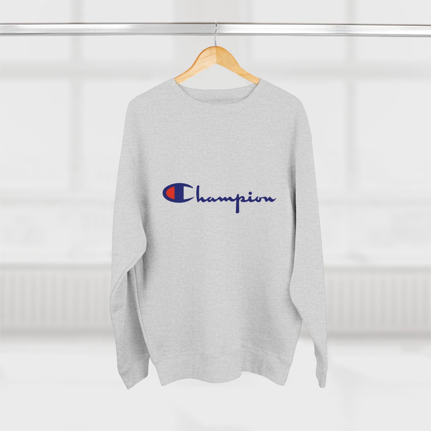 Champion Unisex Crewneck Sweatshirt - Casual Comfort for All Occasions