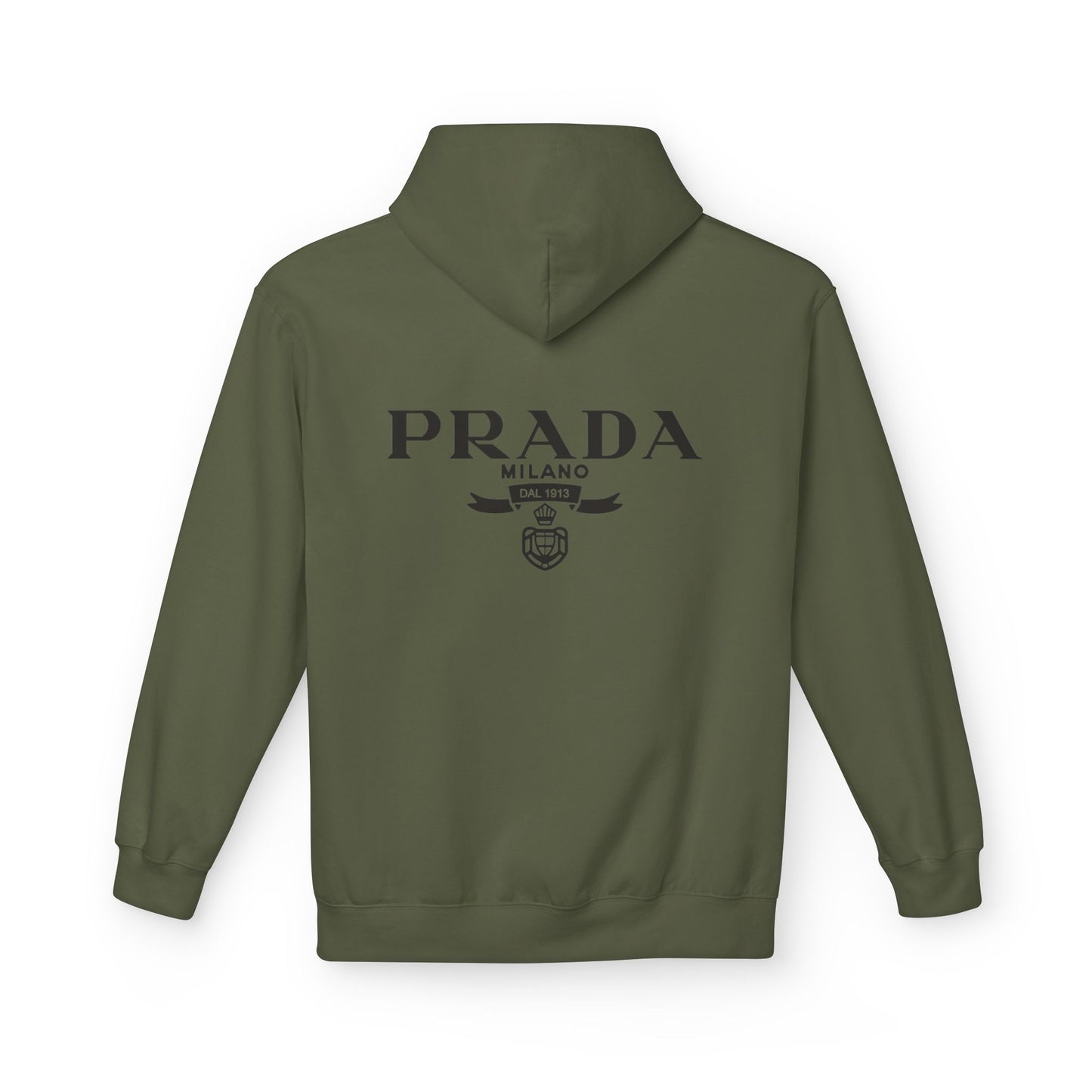 Logo Hoodie — 'PRADA Milano' Graphic Pullover