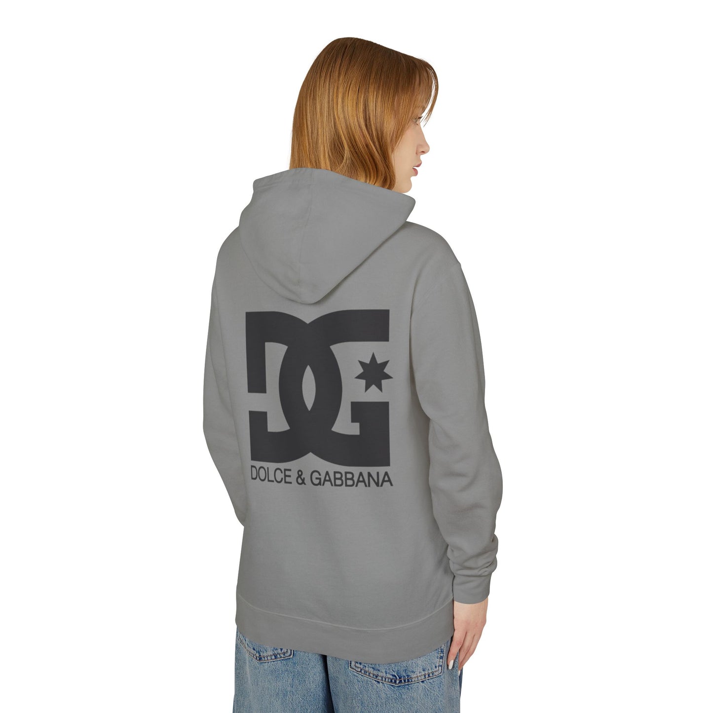 Stylish Unisex Lightweight Hoodie with Dolce & Gabbana Logo, Casual Sweatshirt, Streetwear, Gift for Him or Her, Trendy Layering