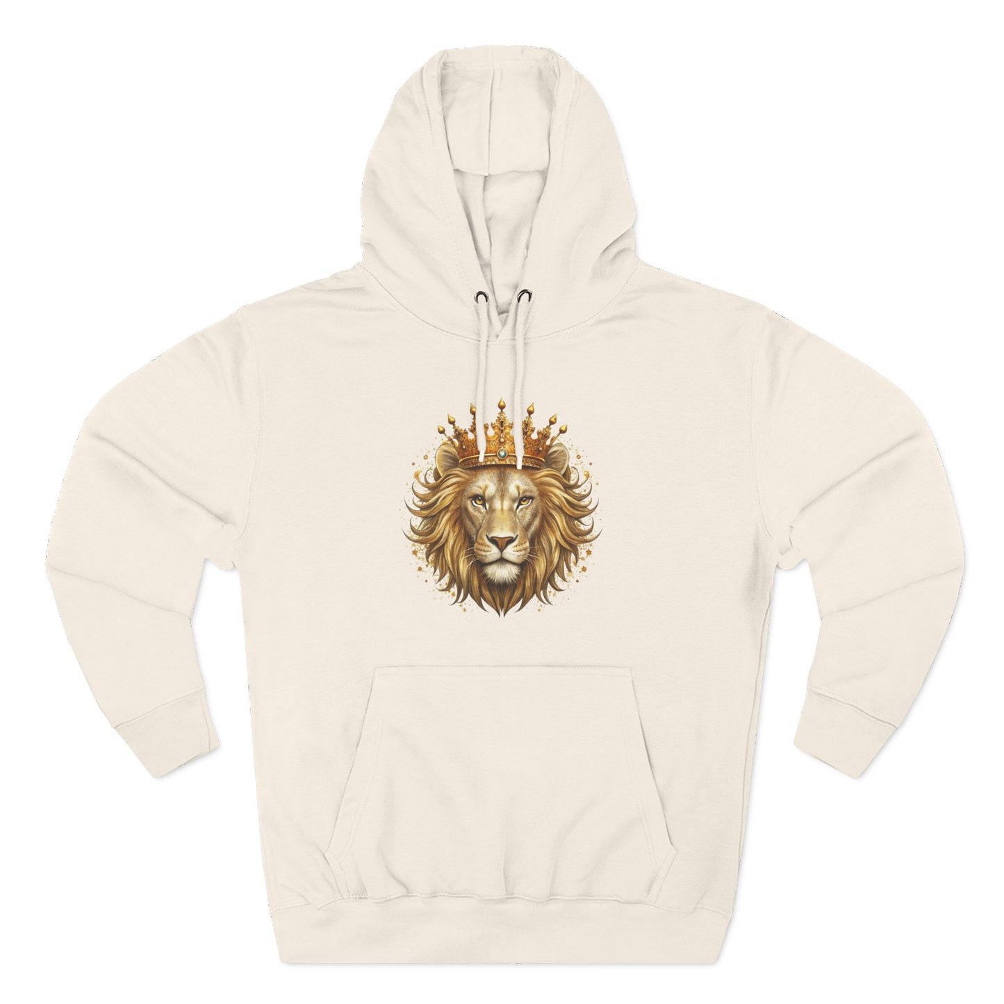 Lion King Crown Hoodie – Regal Lion Graphic Pullover