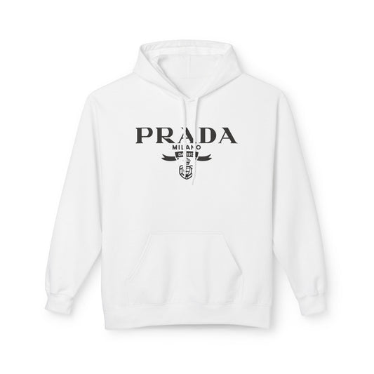 Logo Hoodie — 'PRADA Milano' Graphic Pullover
