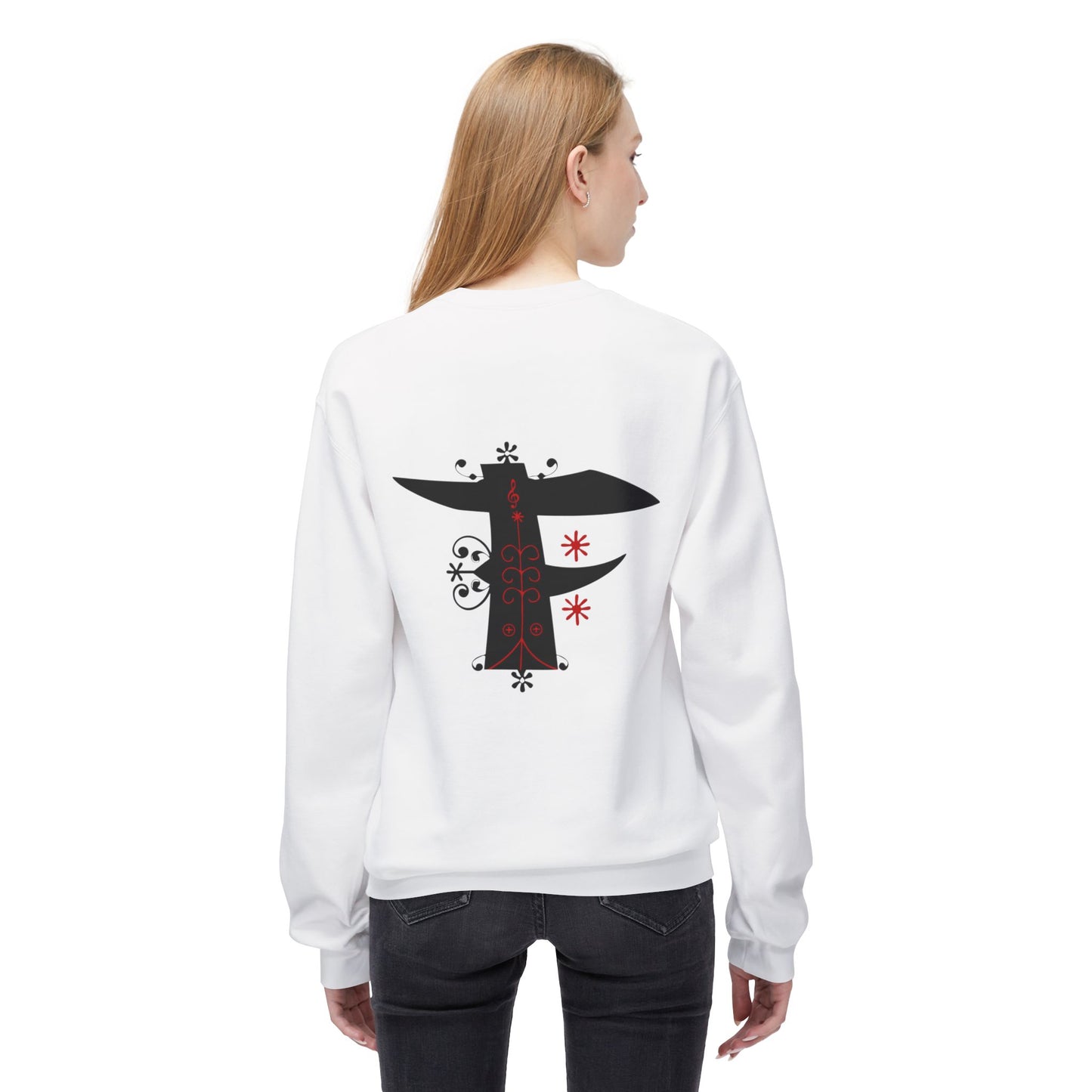 shirt local Cultural Vibes Crewneck Sweatshirt, Unisex Fleece Sweater, Ethnic Apparel, Holiday Gift, Cozy Fashion