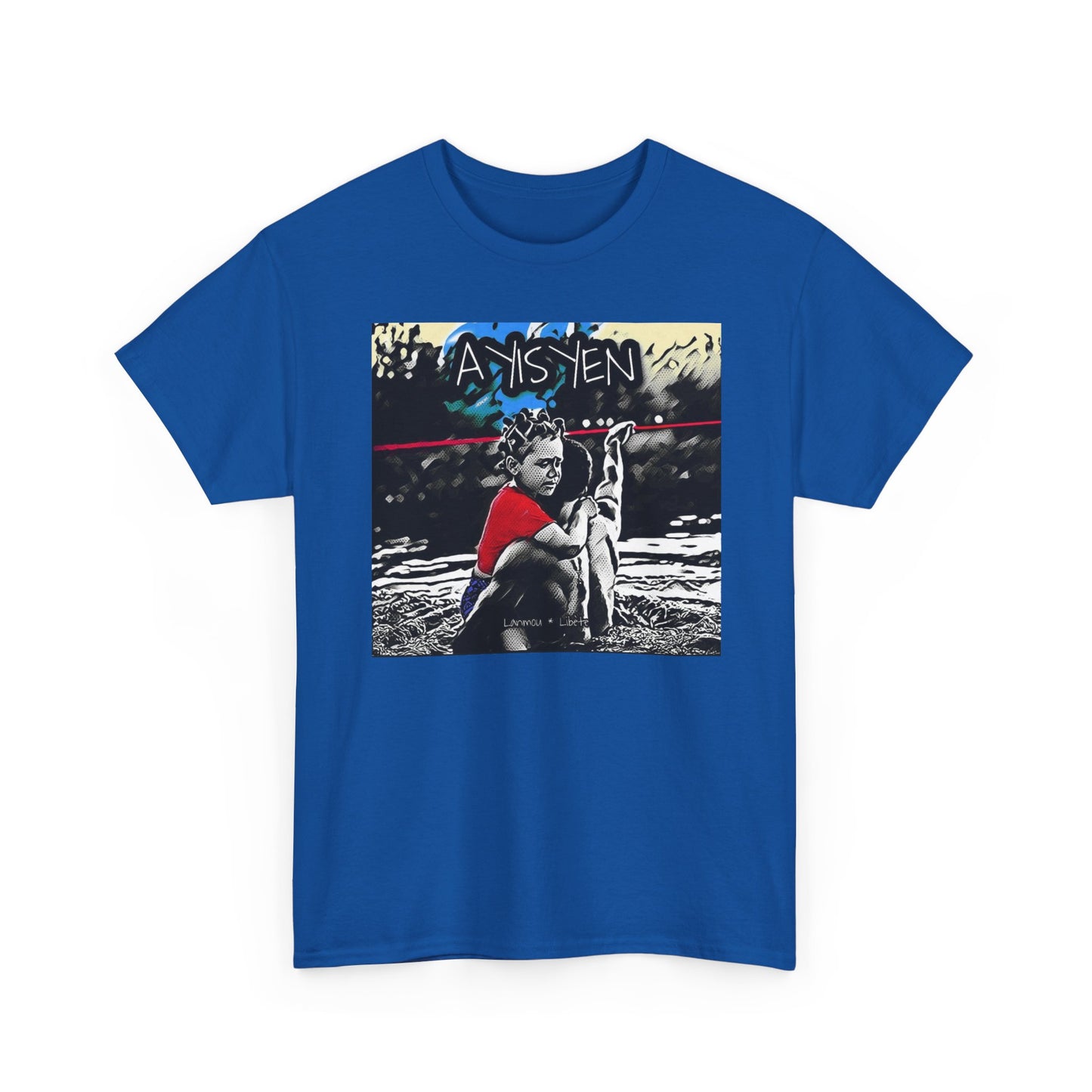 Artistic Graphic Unisex Tee, Relaxed Cotton T-Shirt for Art Lovers, Unique Gift Idea, Everyday Wear, Photography Enthusiast Shirt