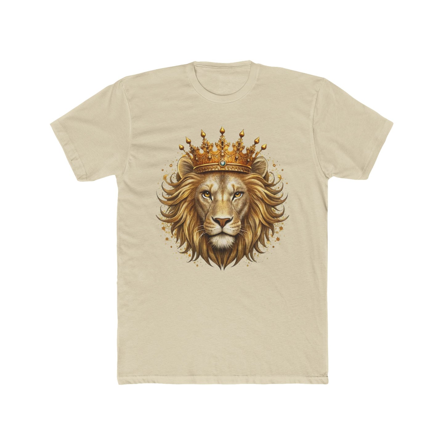 Lion with Crown T-Shirt — Regal King Graphic Tee