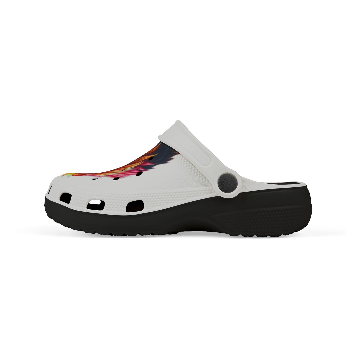 Kids Lion Clogs — Colorful Mane EVA Foam Slip-On Shoes