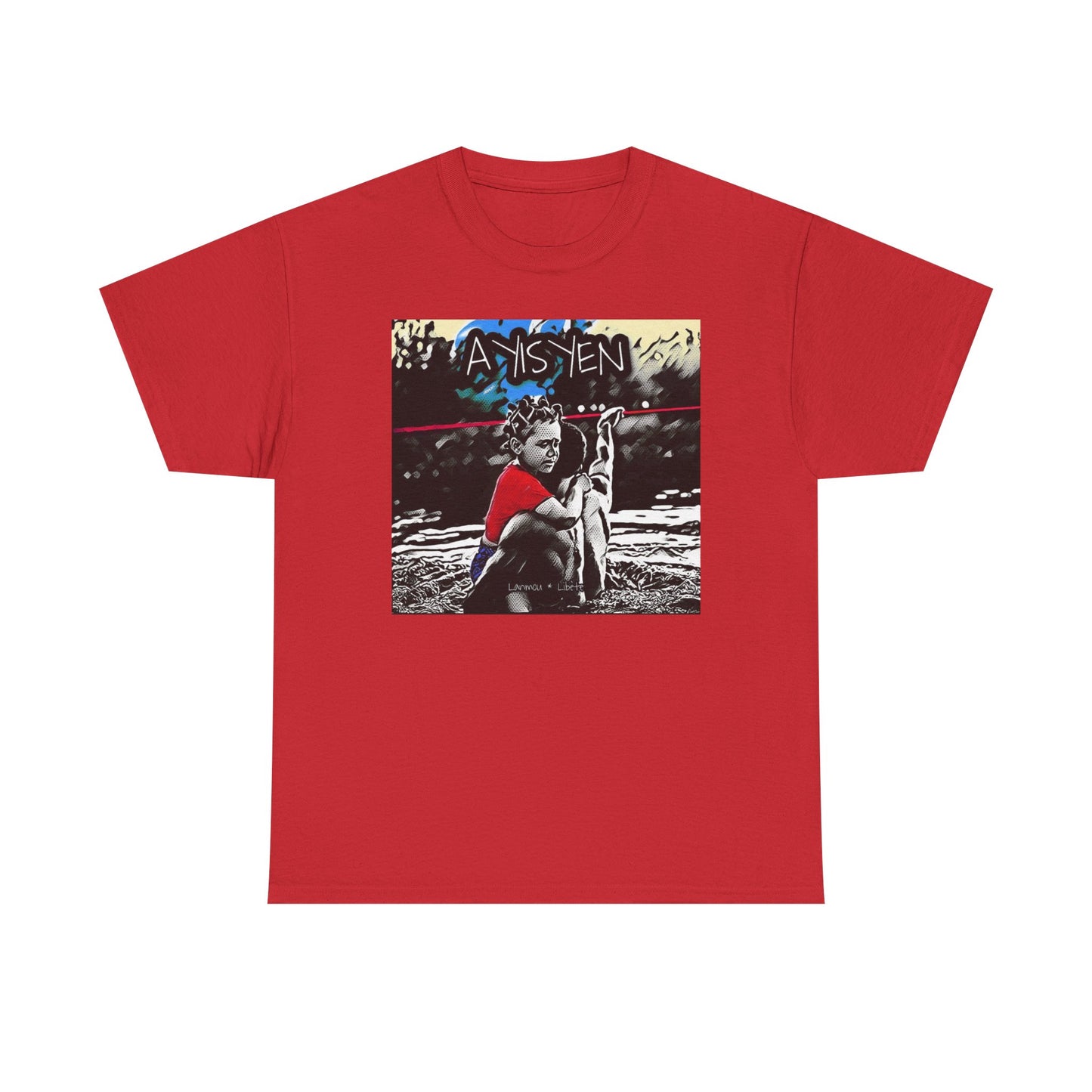 Artistic Graphic Unisex Tee, Relaxed Cotton T-Shirt for Art Lovers, Unique Gift Idea, Everyday Wear, Photography Enthusiast Shirt