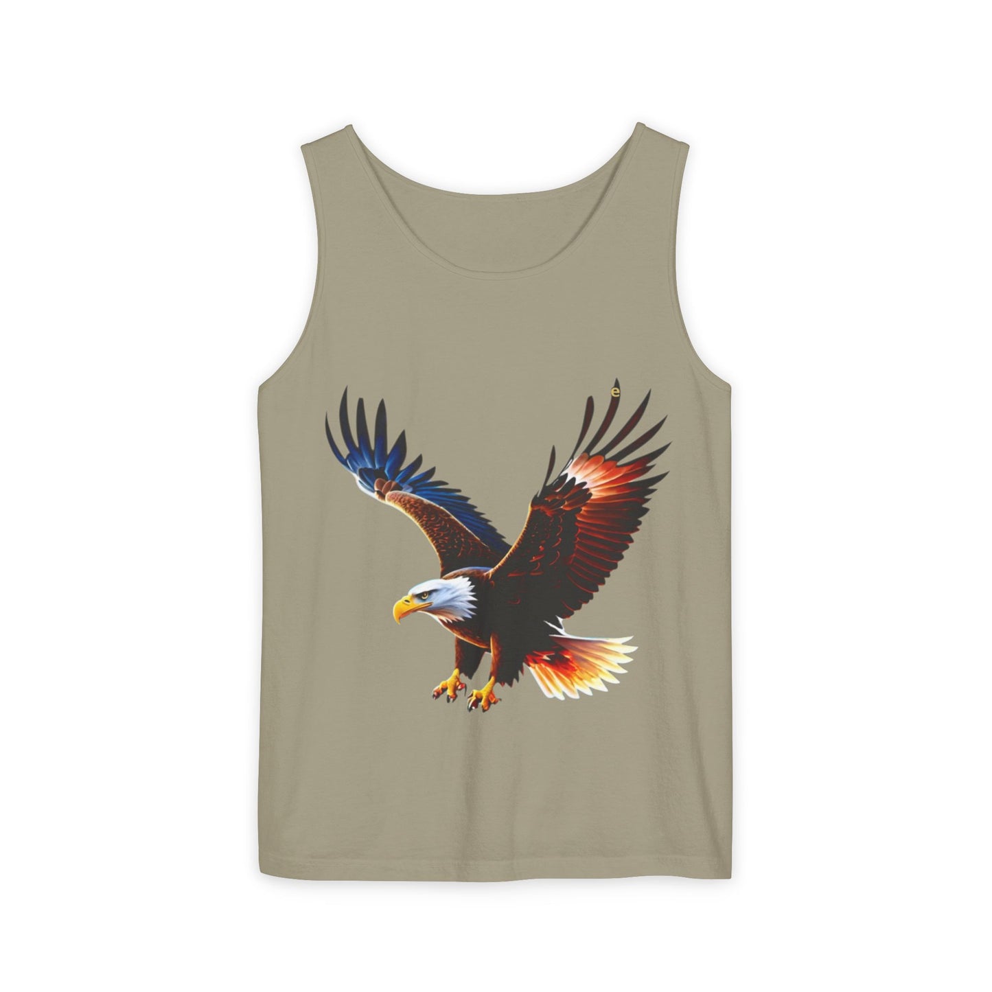 Bald Eagle Graphic Tank Top — Patriotic Flying Eagle Tee