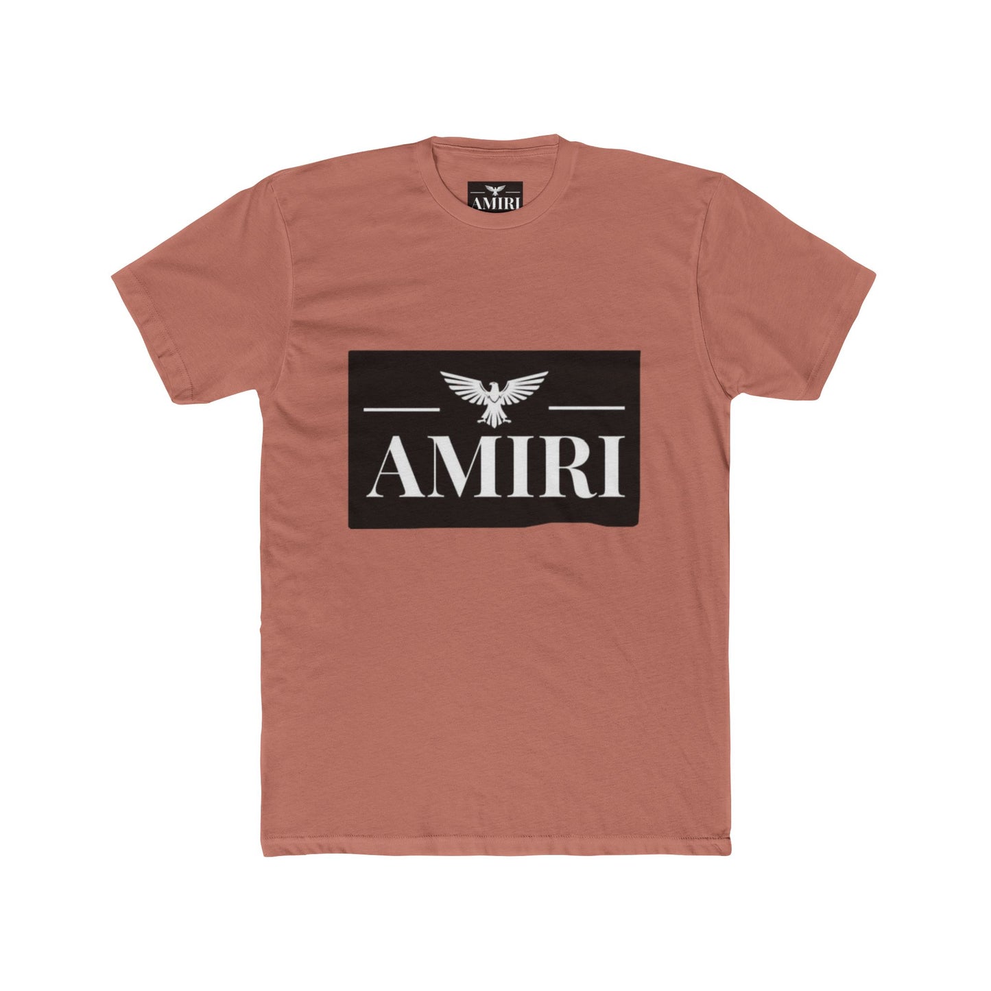AMIRI Logo Tee — Classic White Cotton Crewneck