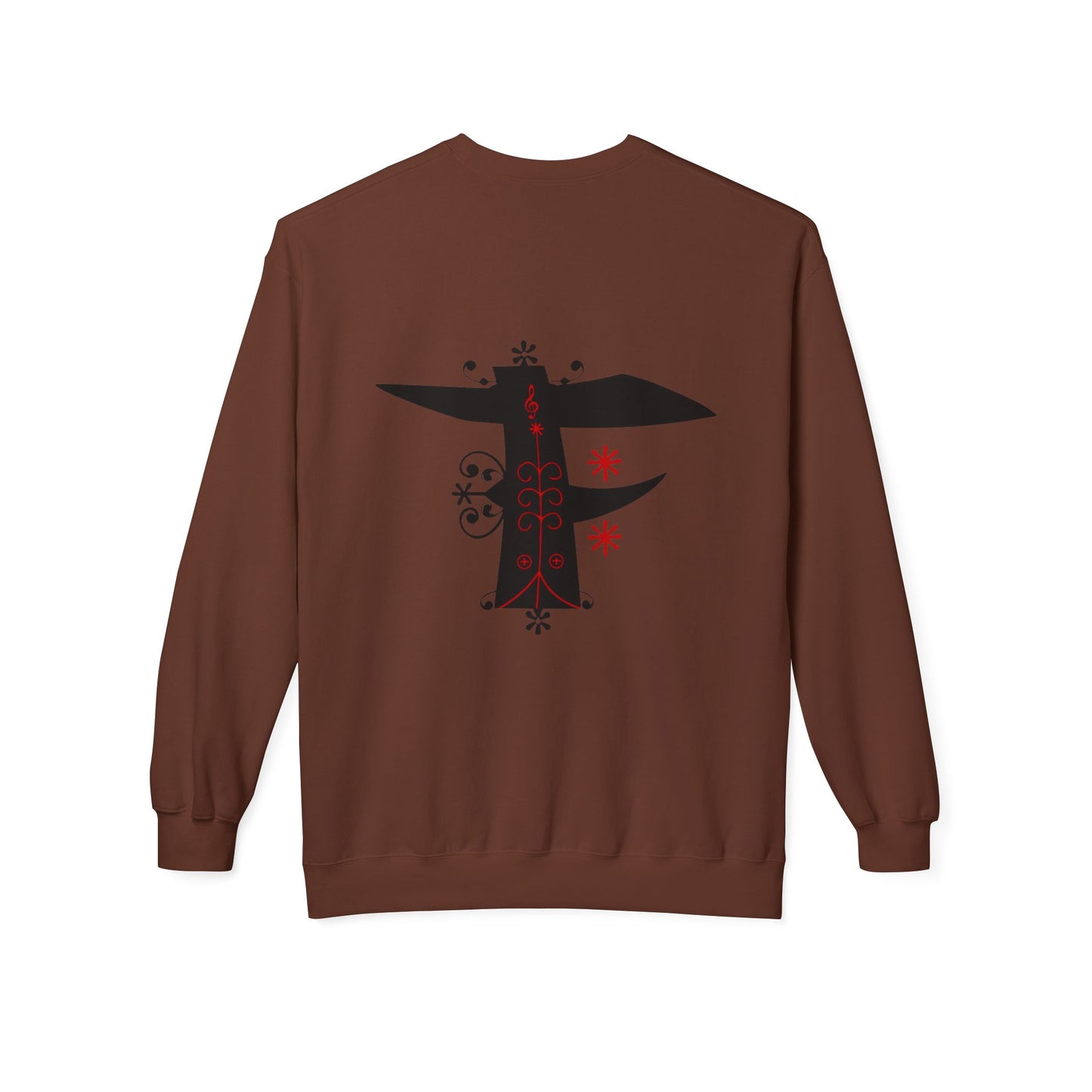 shirt local Cultural Vibes Crewneck Sweatshirt, Unisex Fleece Sweater, Ethnic Apparel, Holiday Gift, Cozy Fashion