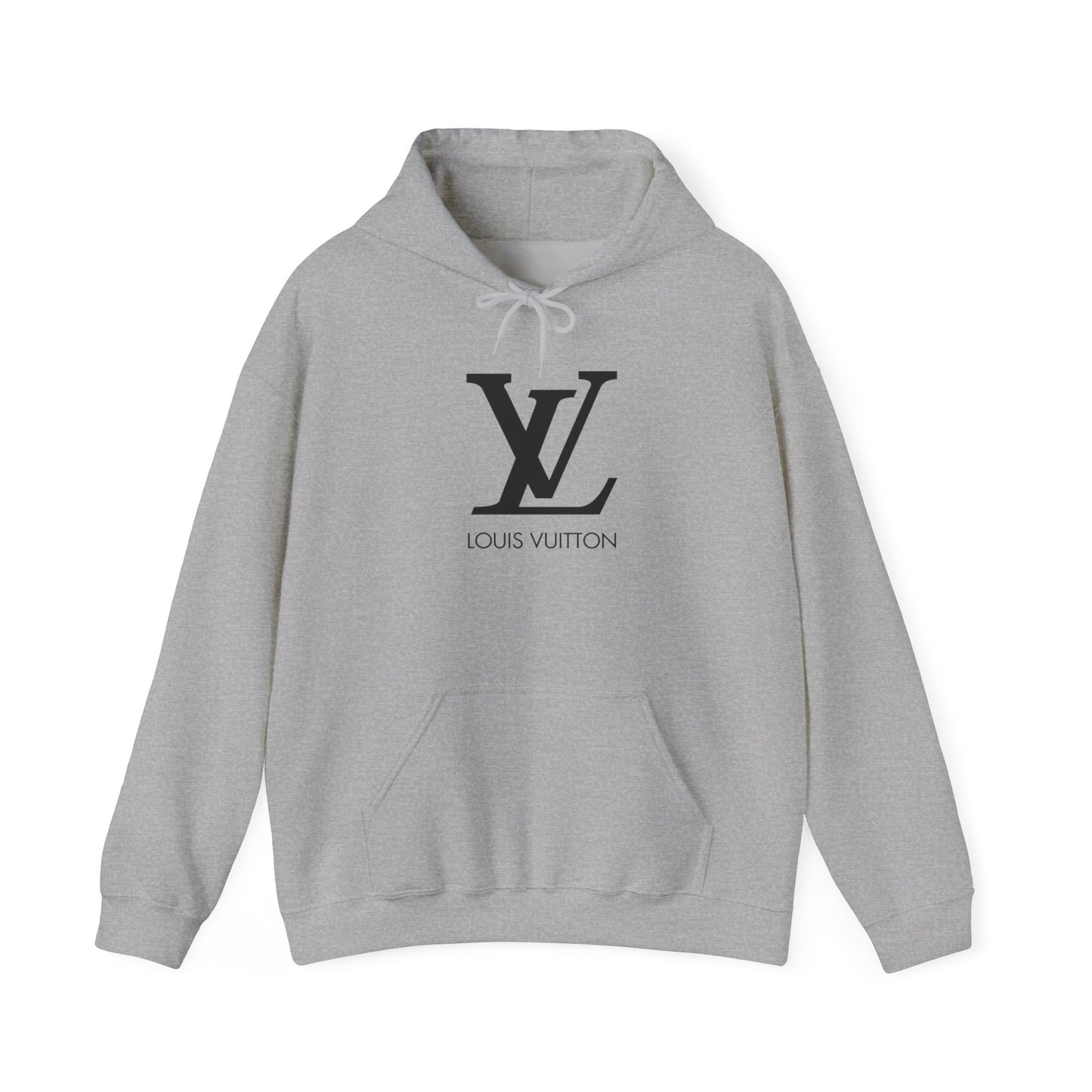 Luxury Logo Hoodie — Minimal Monogram Pullover
