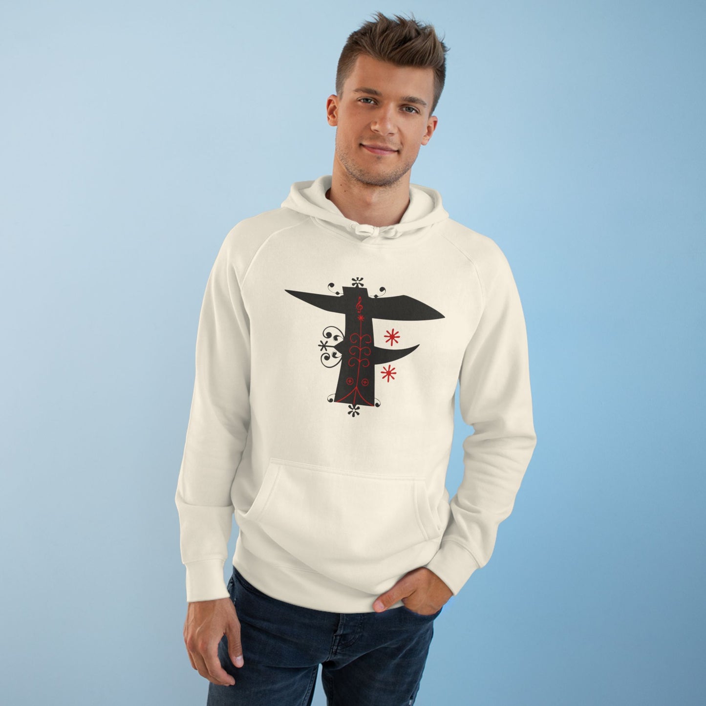 Stylish Unisex Supply Hoodie with Unique Art, Trendy Streetwear, Gift for Him/Her, Cozy Casual Wear, Perfect for Everyday