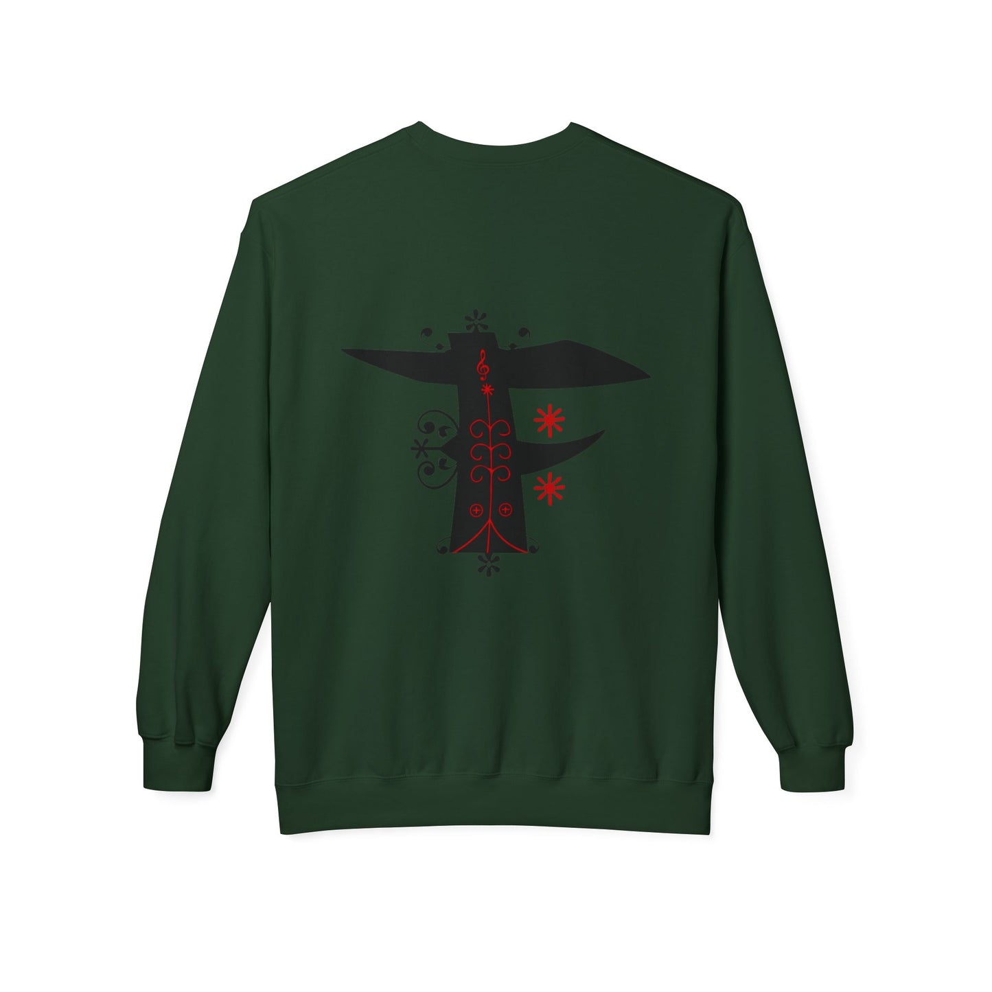 shirt local Cultural Vibes Crewneck Sweatshirt, Unisex Fleece Sweater, Ethnic Apparel, Holiday Gift, Cozy Fashion