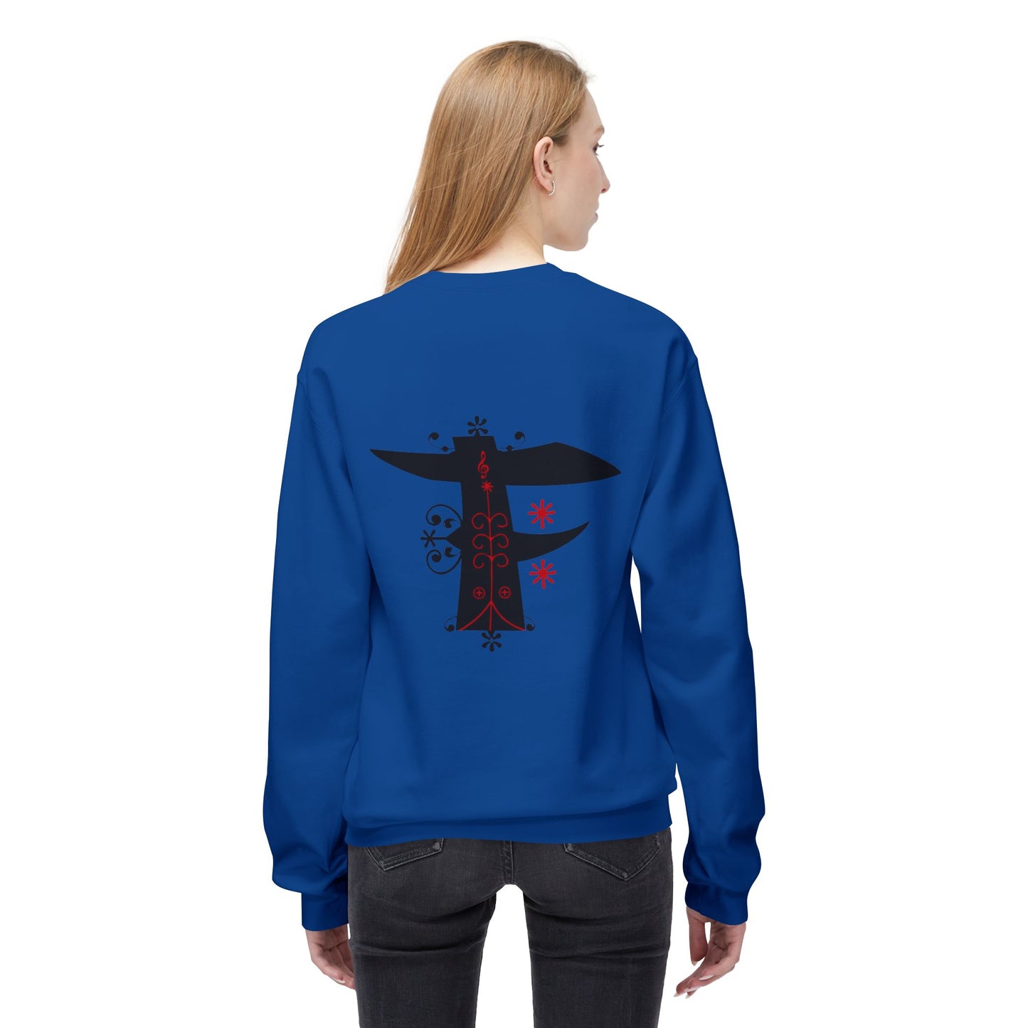 shirt local Cultural Vibes Crewneck Sweatshirt, Unisex Fleece Sweater, Ethnic Apparel, Holiday Gift, Cozy Fashion