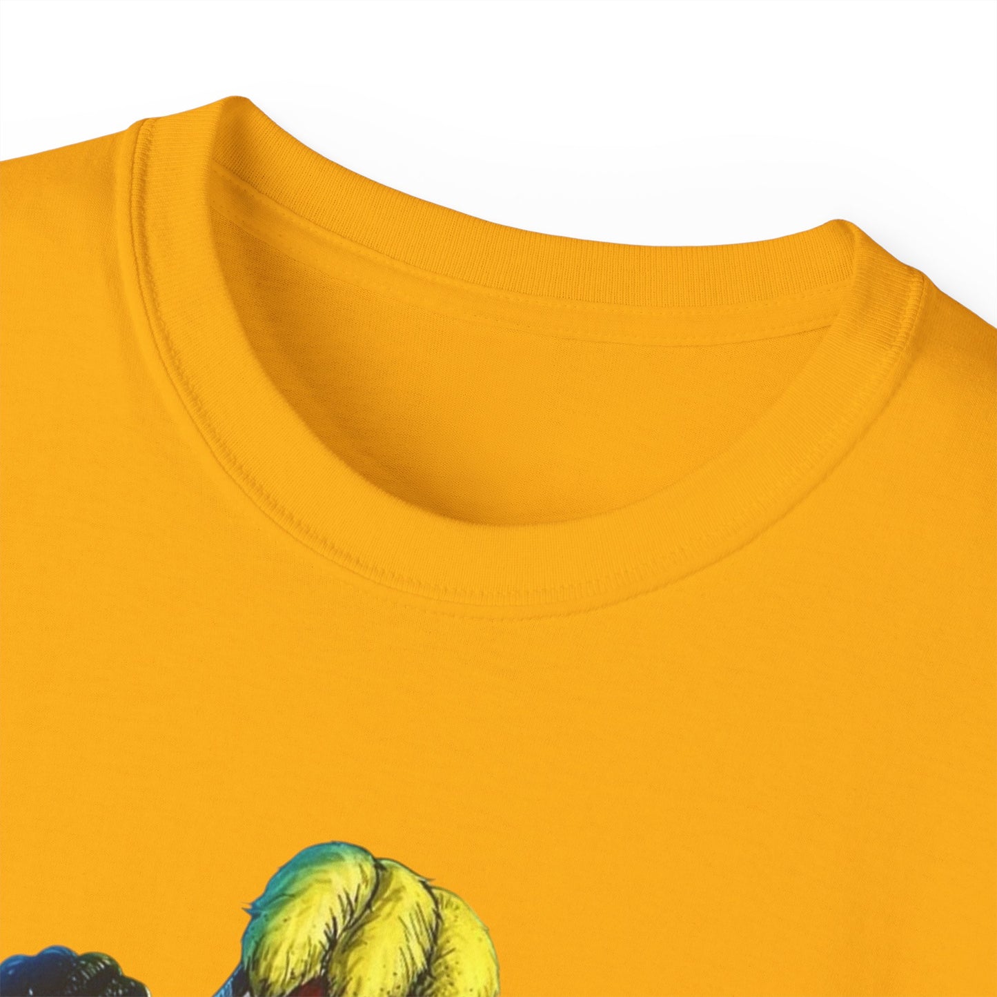 Bold Graphic Tee: Historical Artistry, Unisex Cotton Shirt, Fun Gift for History Buffs, Perfect for Casual Wear, Unique Statement Shirt