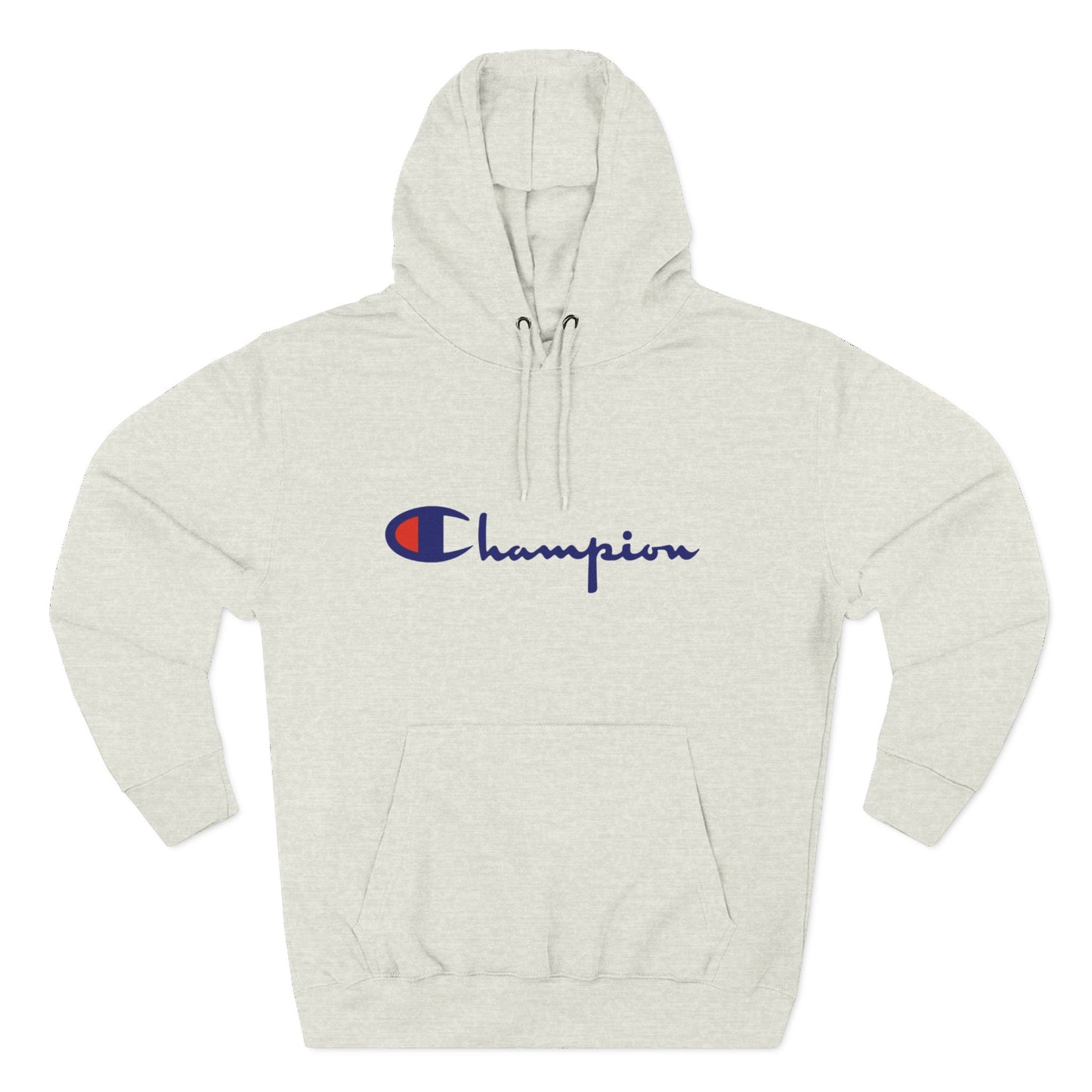 Champion Logo Hoodie – Classic Script Athletic Pullover