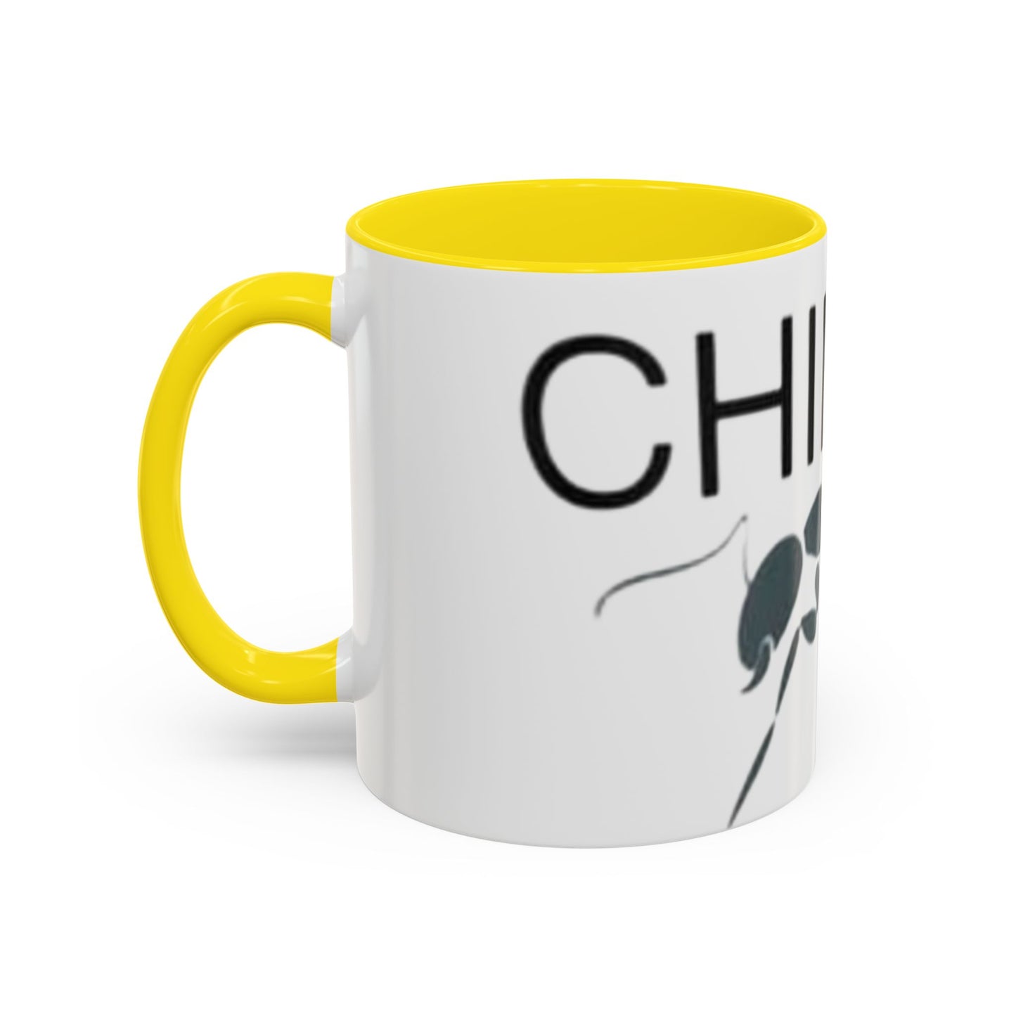 Coffee Mug – 'Chinwag' Ant Illustration Accent Mug (11/15oz)