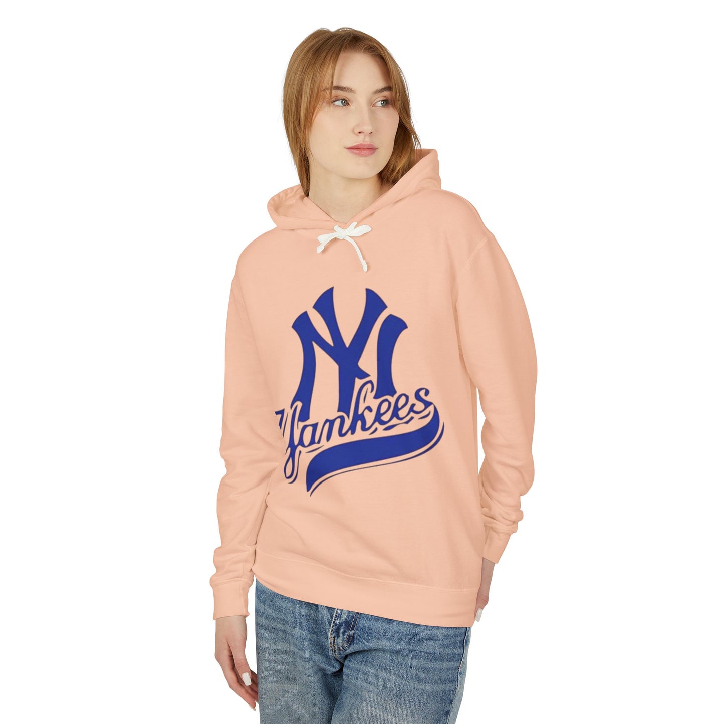Classic NY Yankees Unisex Lightweight Hooded Sweatshirt