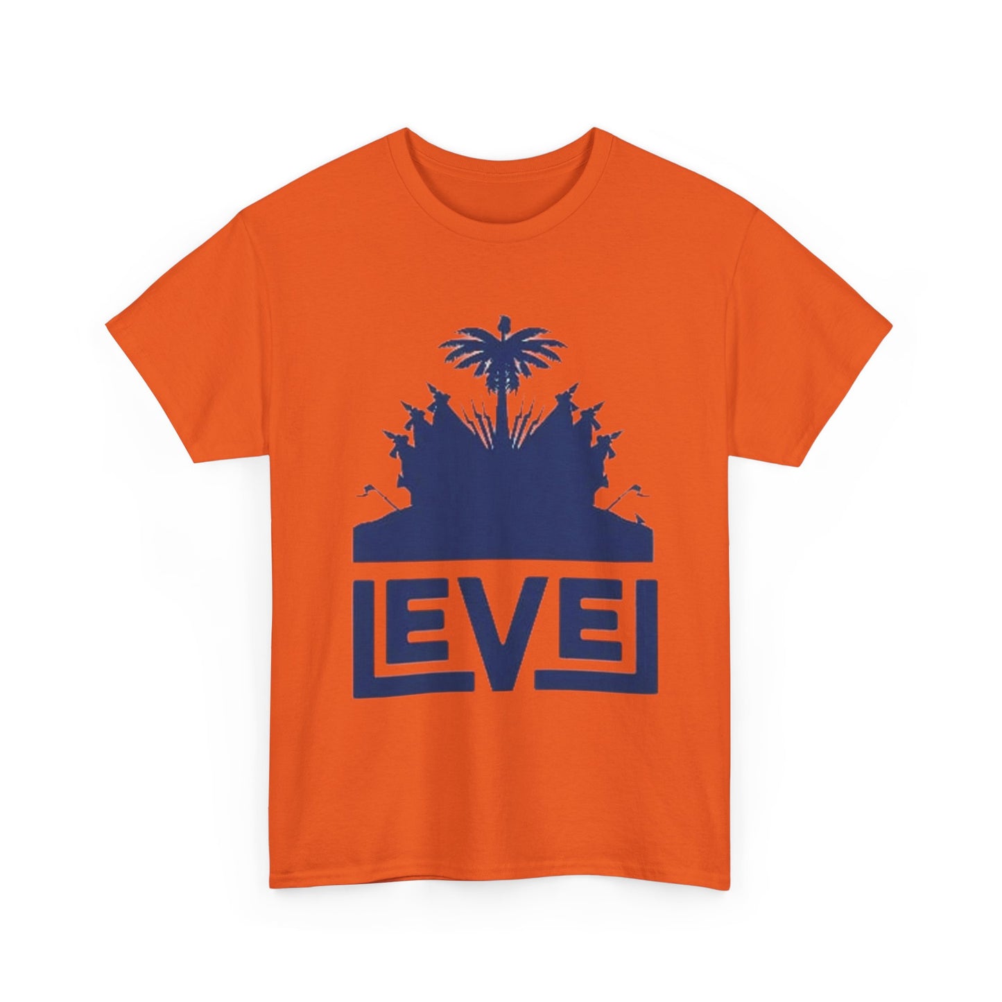 T-Shirt with Palm Tree Design