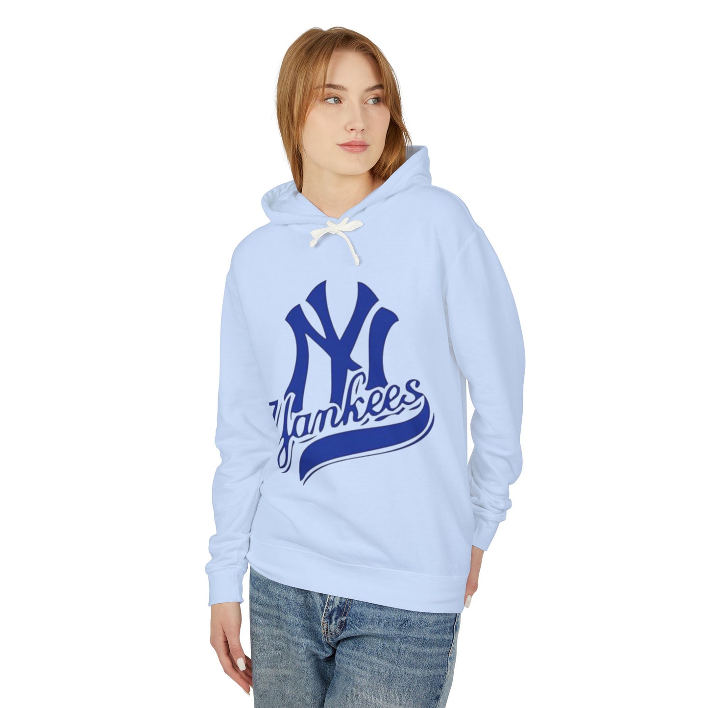 Classic NY Yankees Unisex Lightweight Hooded Sweatshirt