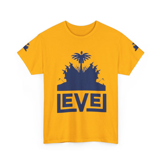 T-Shirt with Inspirational Design - Unisex Heavy Cotton Tee for Everyday Wear, Level Up Style, Motivational Gift, Casual Apparel, Fun [...]