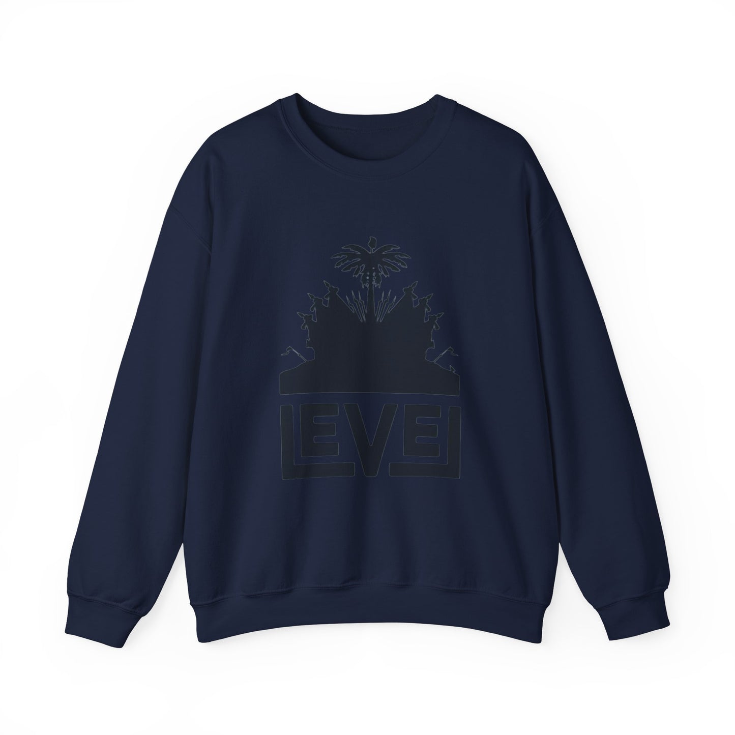 Urban Level Vibe Crewneck Sweatshirt | Unisex Casual Wear, Trendy Layering, Gift for Him/Her, Street Style, Everyday Comfort