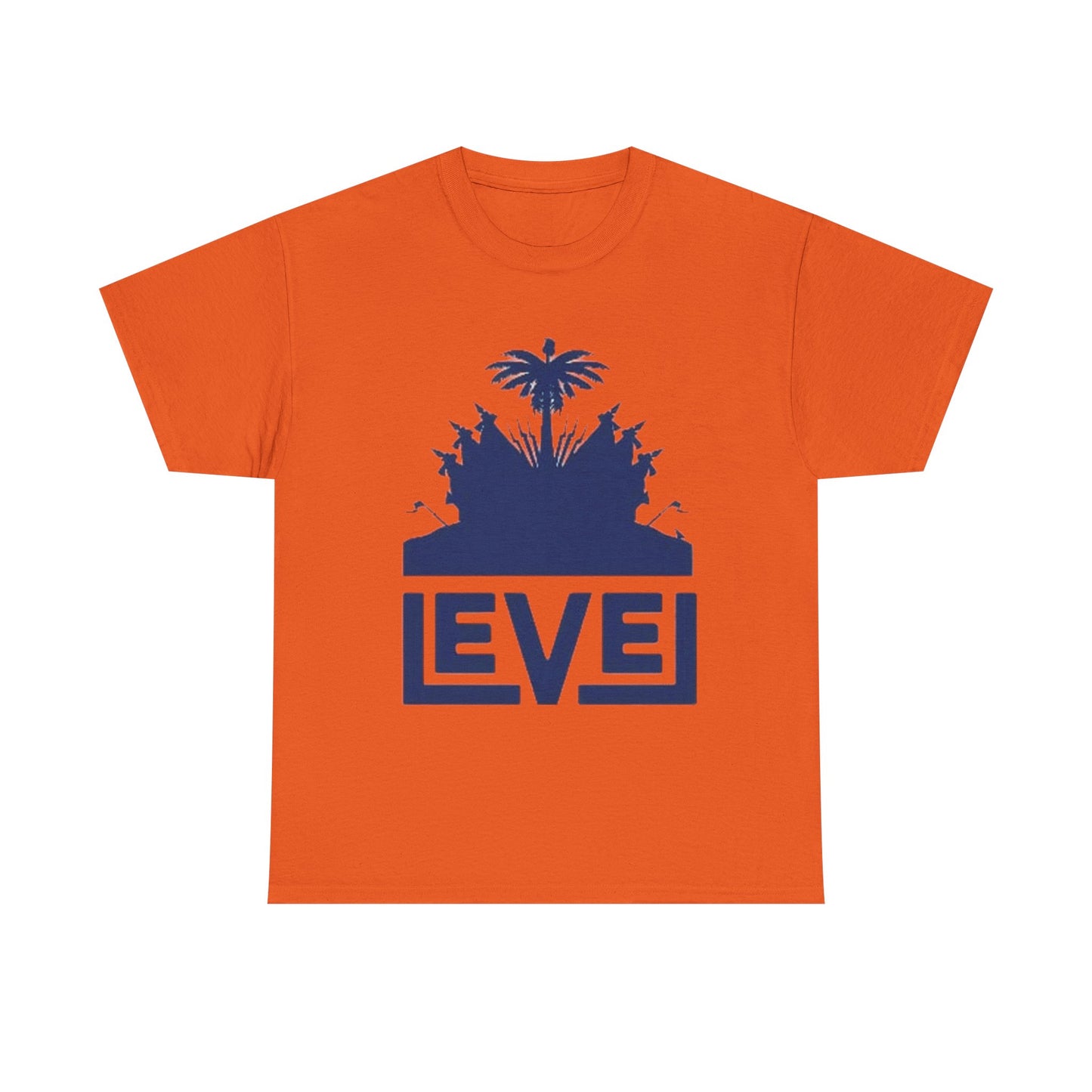 T-Shirt with Palm Tree Design