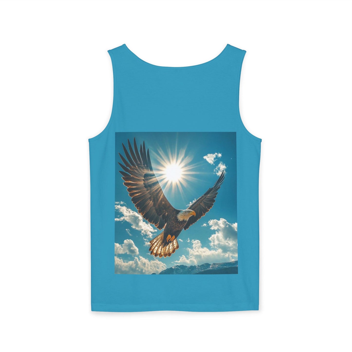Eagle Sunflight Tank Top — Soaring Eagle Graphic Tank