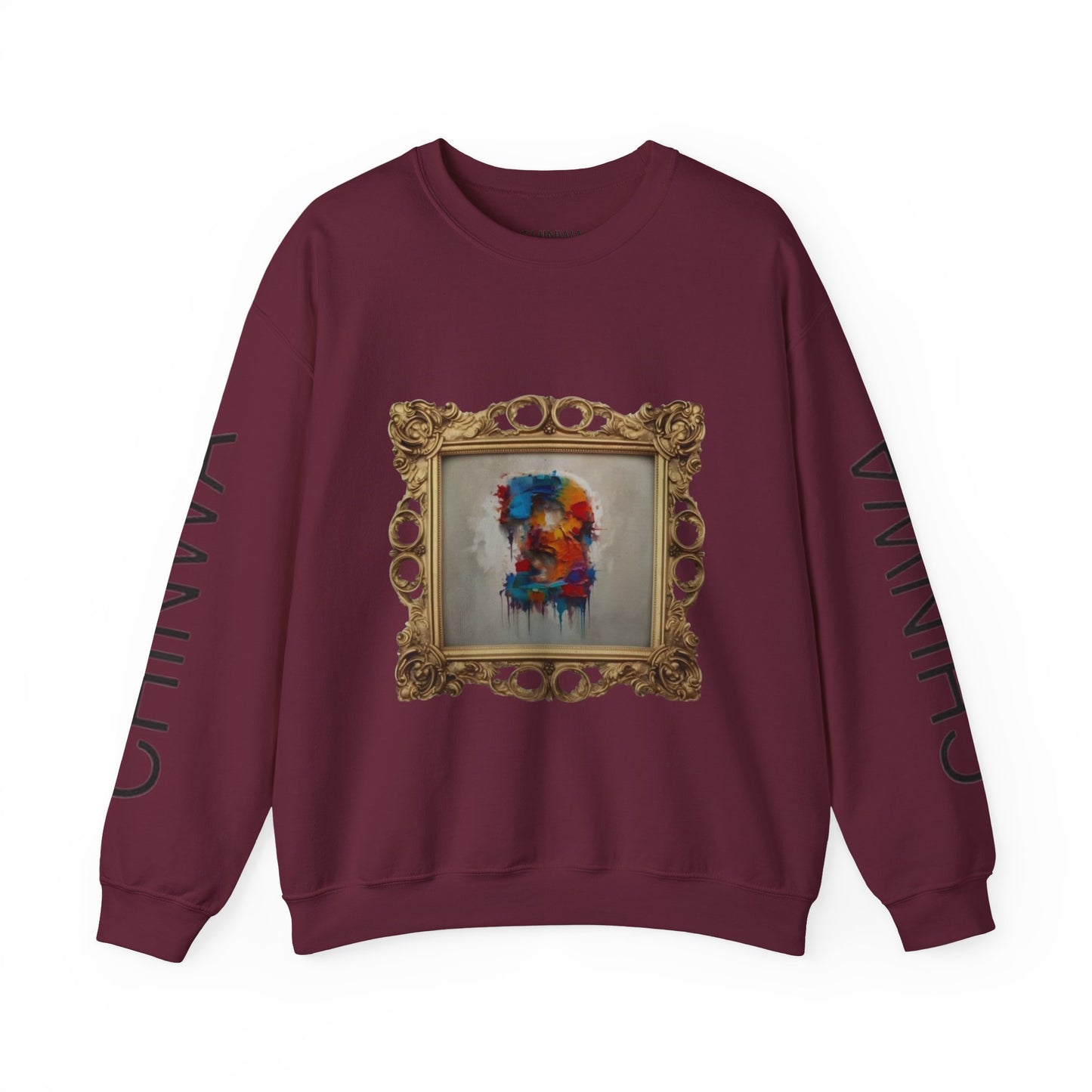 Artistic Unisex Crewneck Sweatshirt - Cozy, Unique Gift for Art Lovers, Casual Wear, Layering Piece, Trendy Fashion Statement