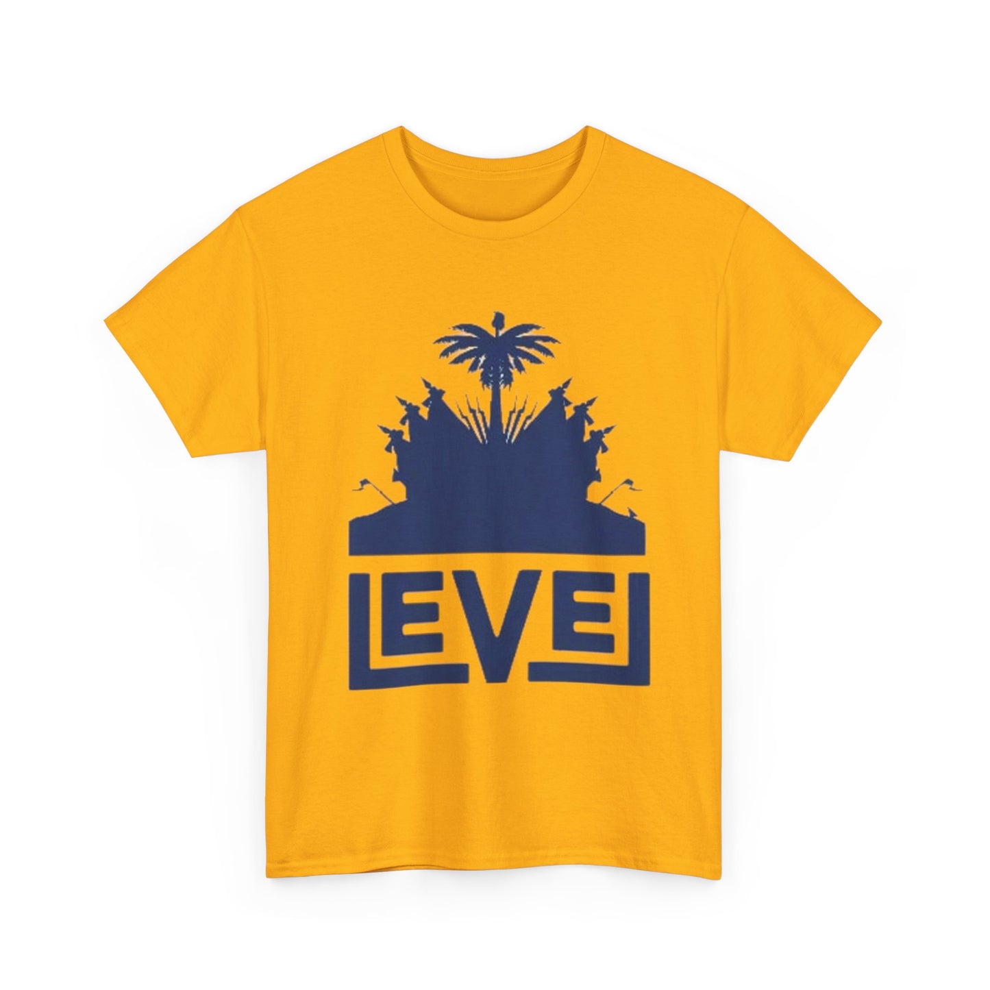 T-Shirt with Palm Tree Design