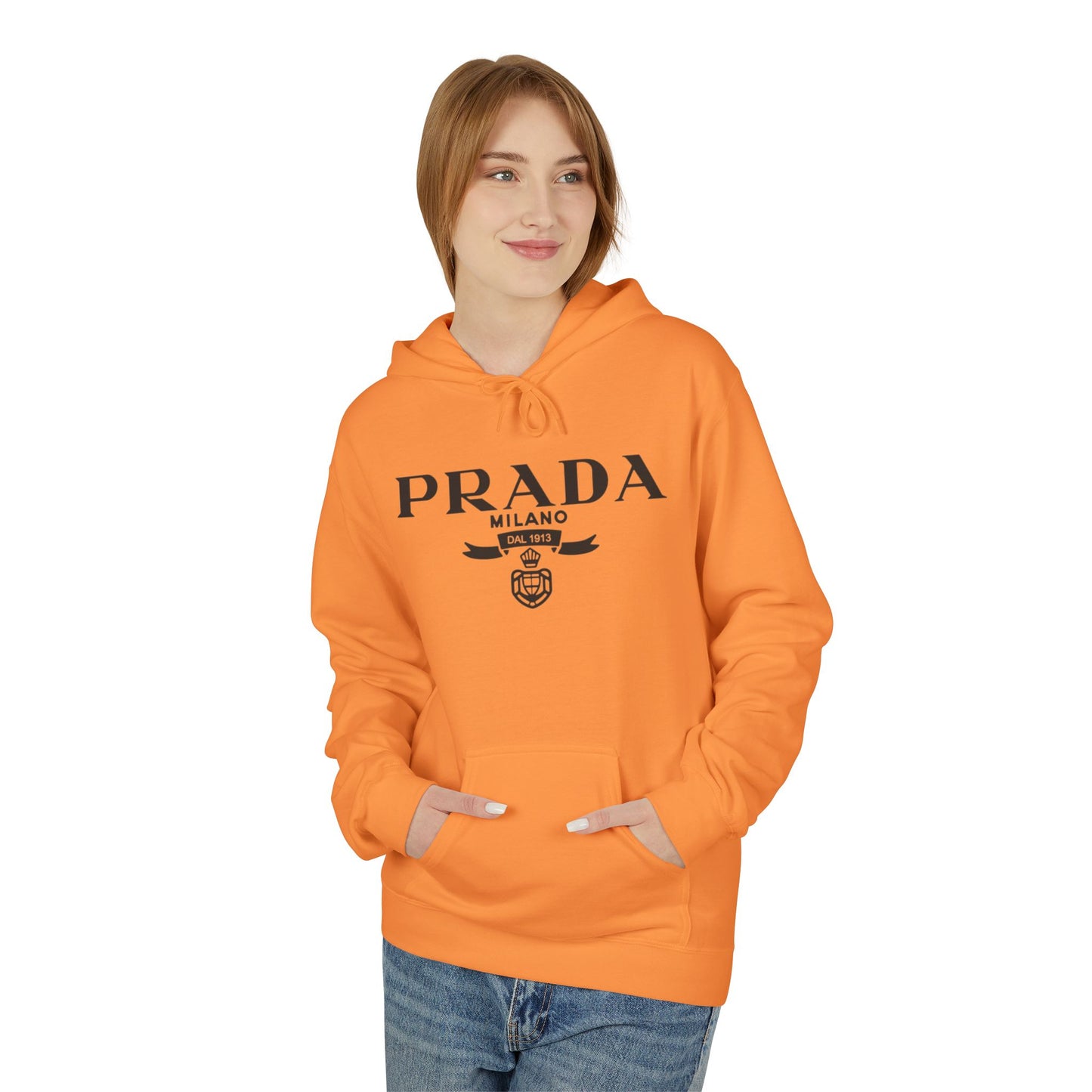 Logo Hoodie — 'PRADA Milano' Graphic Pullover
