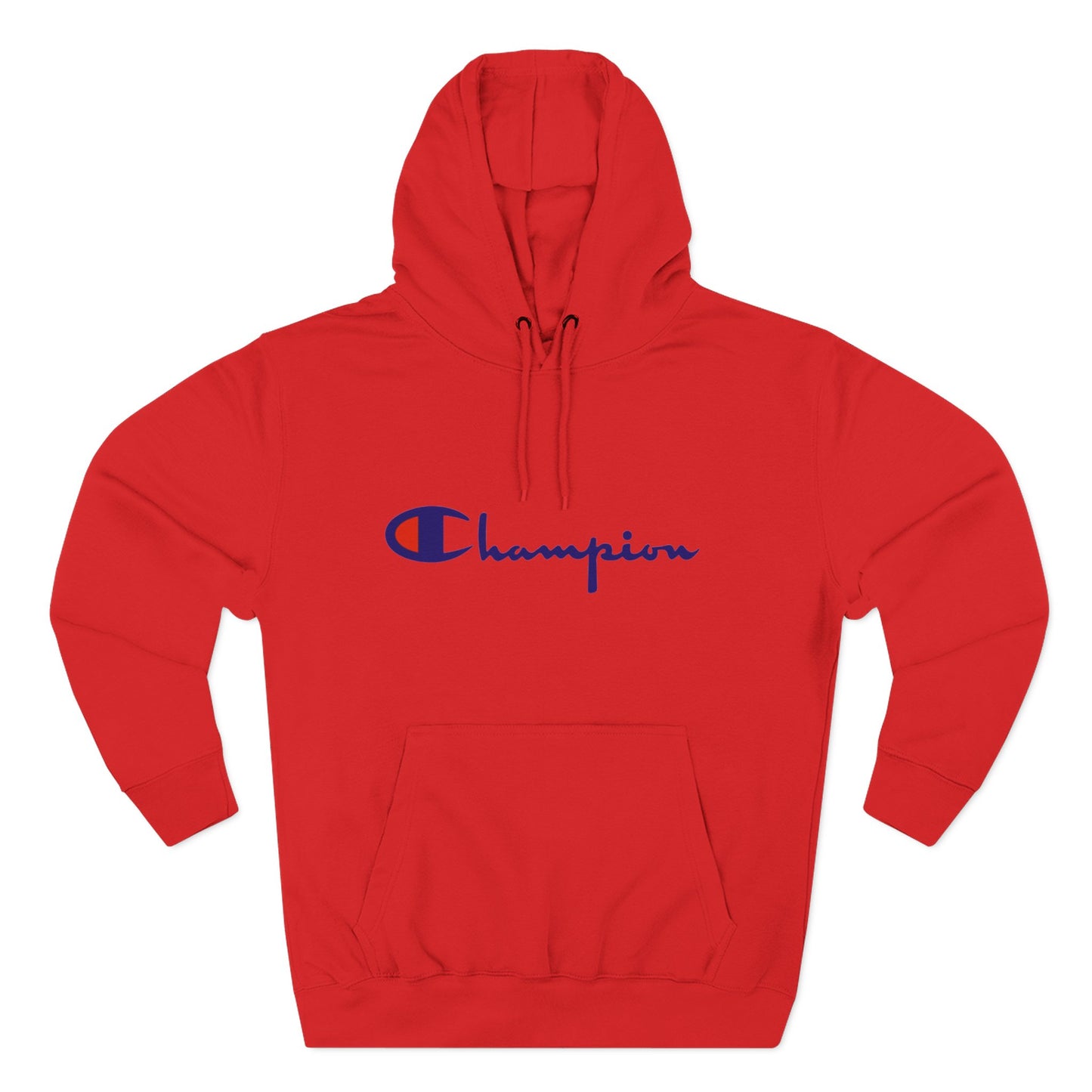 Champion Logo Hoodie – Classic Script Athletic Pullover