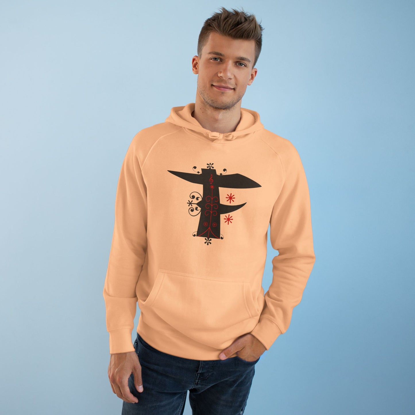 Stylish Unisex Supply Hoodie with Unique Art, Trendy Streetwear, Gift for Him/Her, Cozy Casual Wear, Perfect for Everyday