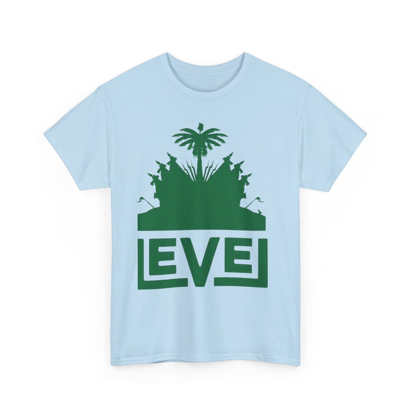 T-Shirt with Palm Tree Graphic, Casual Wear, Unisex Style, Summer Vibes, Gift for Nature Lovers, Eco-friendly Tee, Relaxed Fit