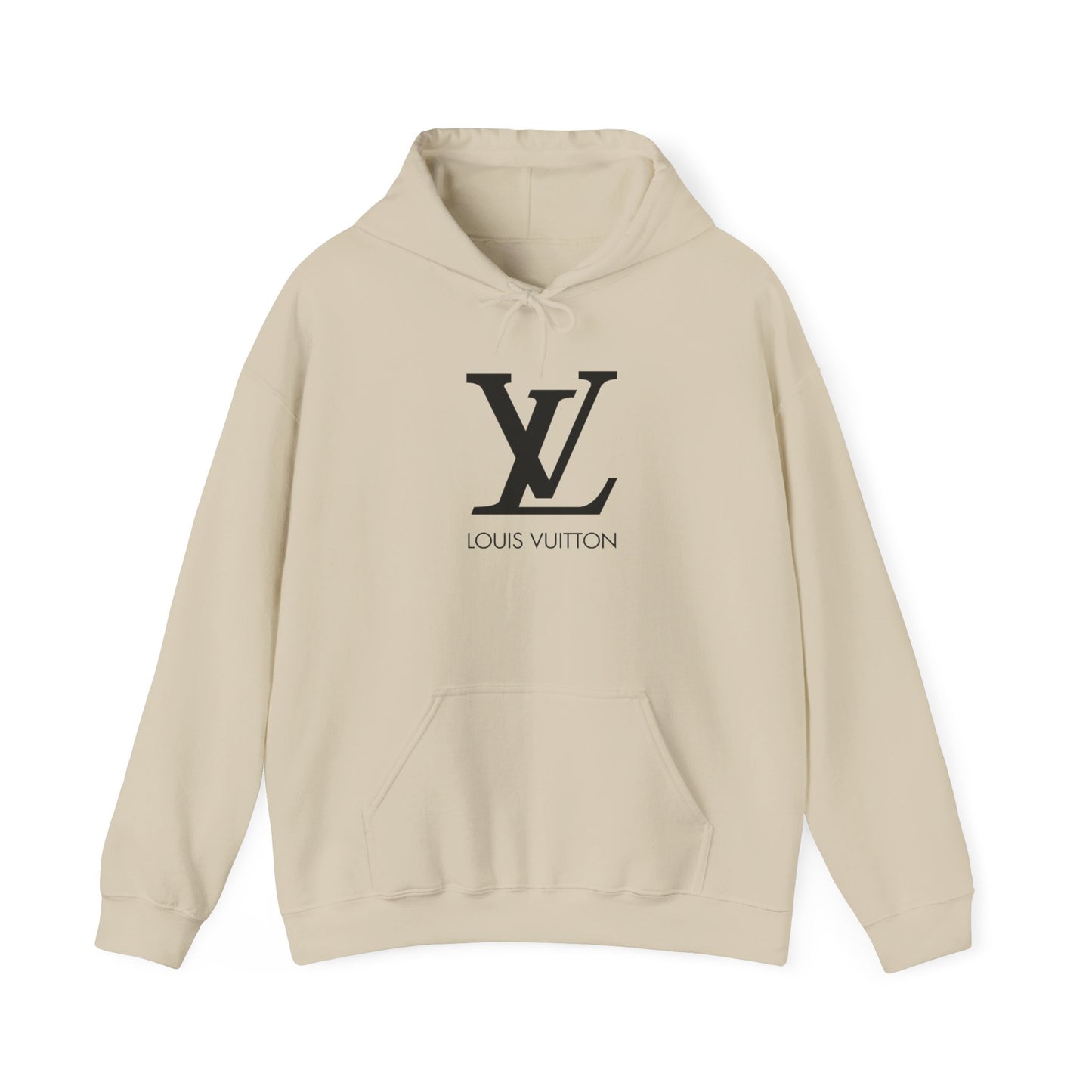 Luxury Logo Hoodie — Minimal Monogram Pullover