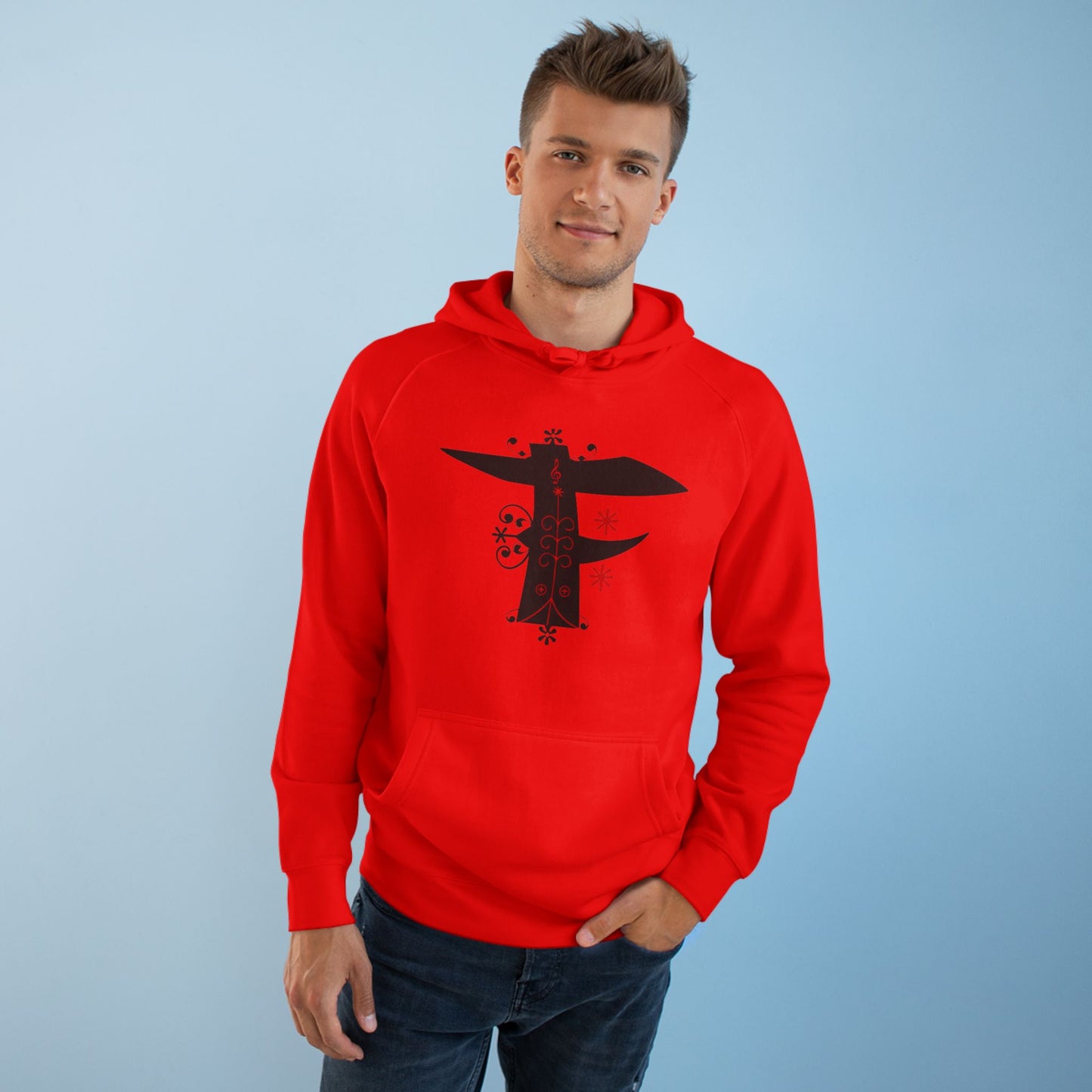 Stylish Unisex Supply Hoodie with Unique Art, Trendy Streetwear, Gift for Him/Her, Cozy Casual Wear, Perfect for Everyday