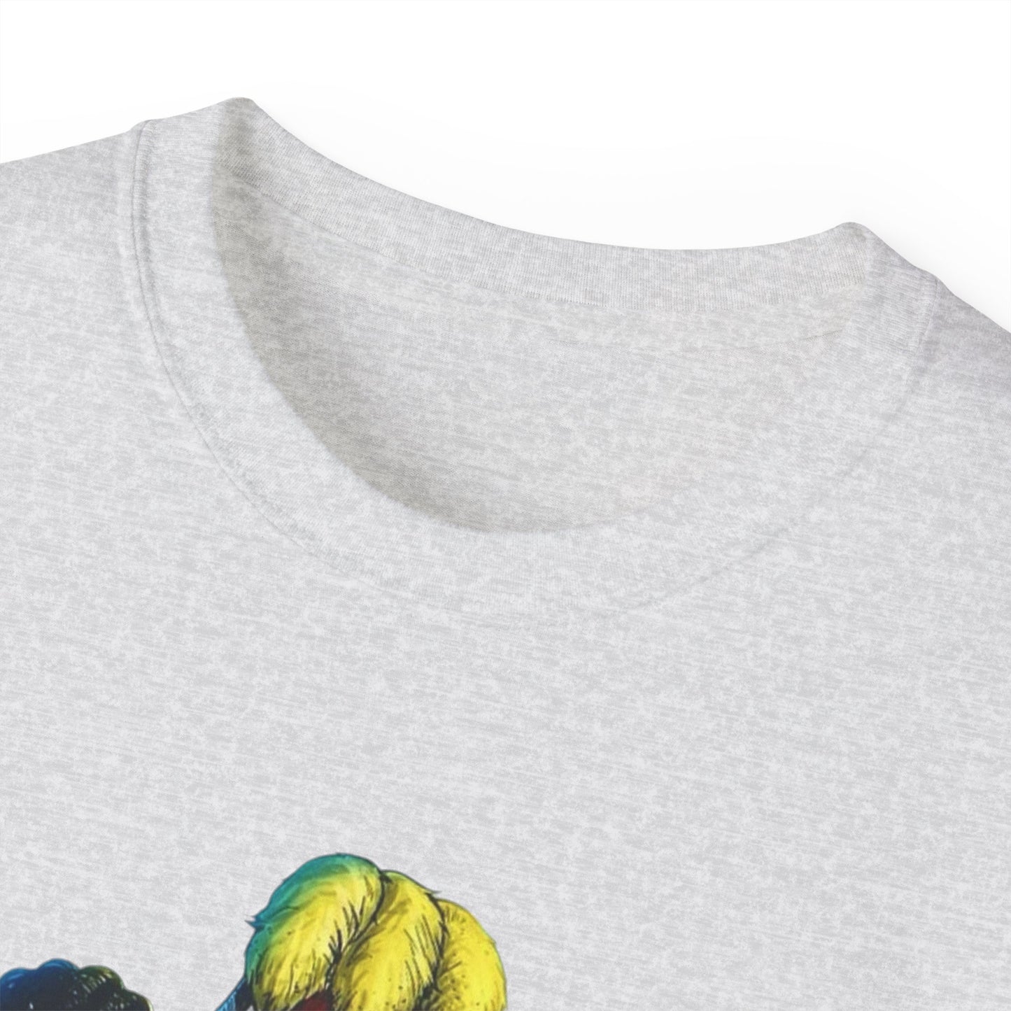 Bold Graphic Tee: Historical Artistry, Unisex Cotton Shirt, Fun Gift for History Buffs, Perfect for Casual Wear, Unique Statement Shirt