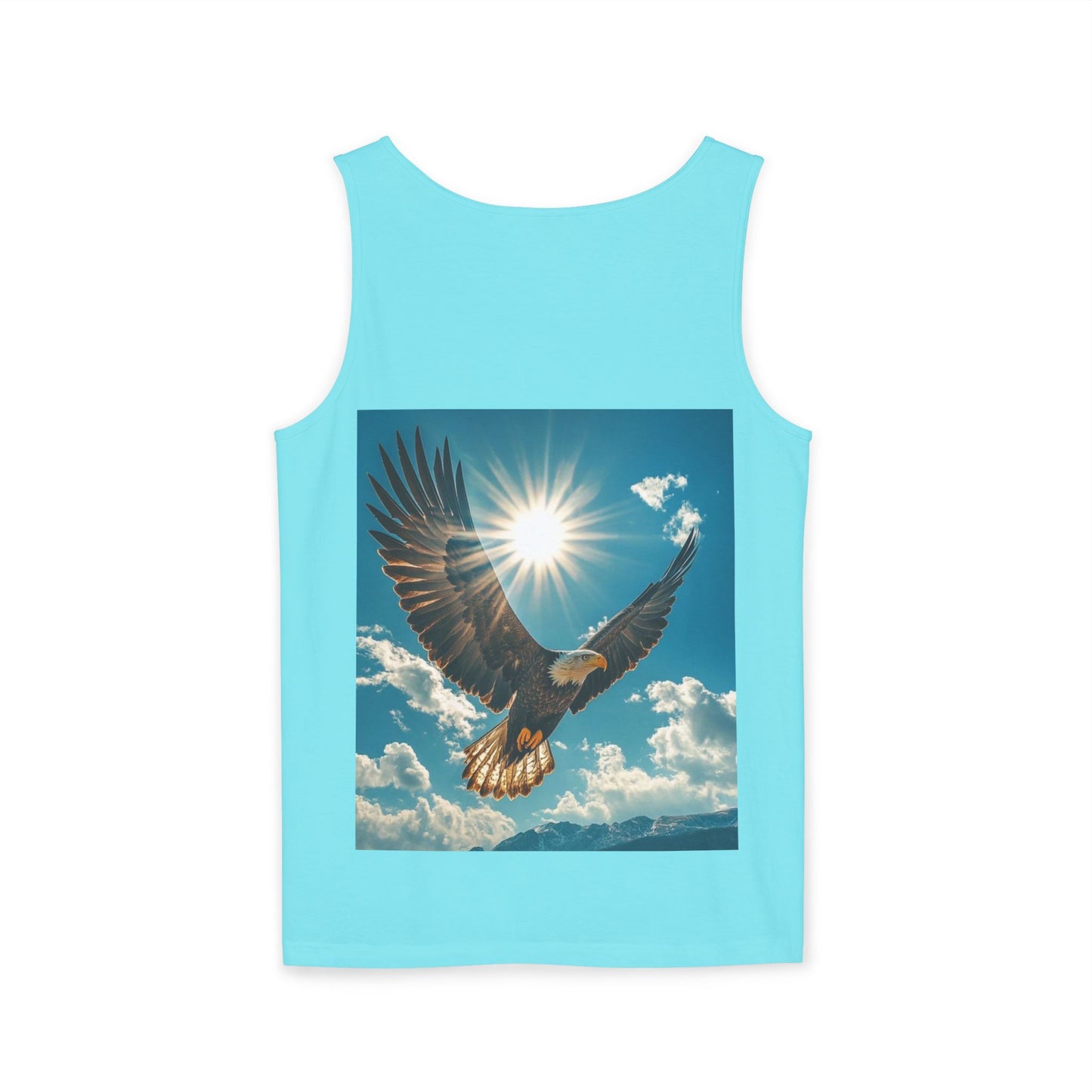 Eagle Sunflight Tank Top — Soaring Eagle Graphic Tank