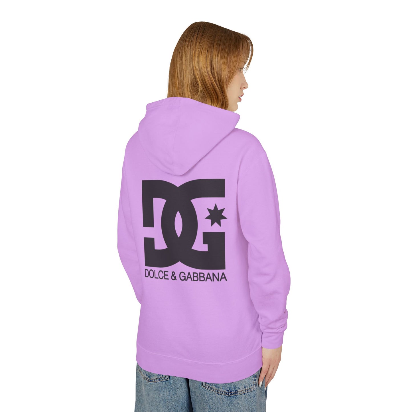 Stylish Unisex Lightweight Hoodie with Dolce & Gabbana Logo, Casual Sweatshirt, Streetwear, Gift for Him or Her, Trendy Layering