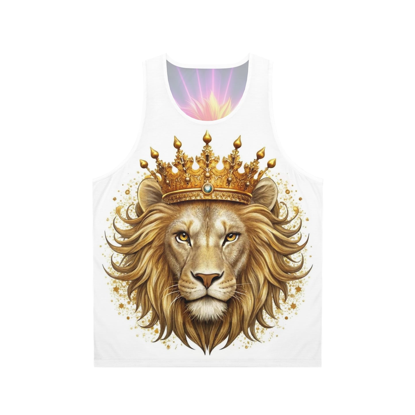 Royal Lion Tank Top — Crowned King Graphic Tank