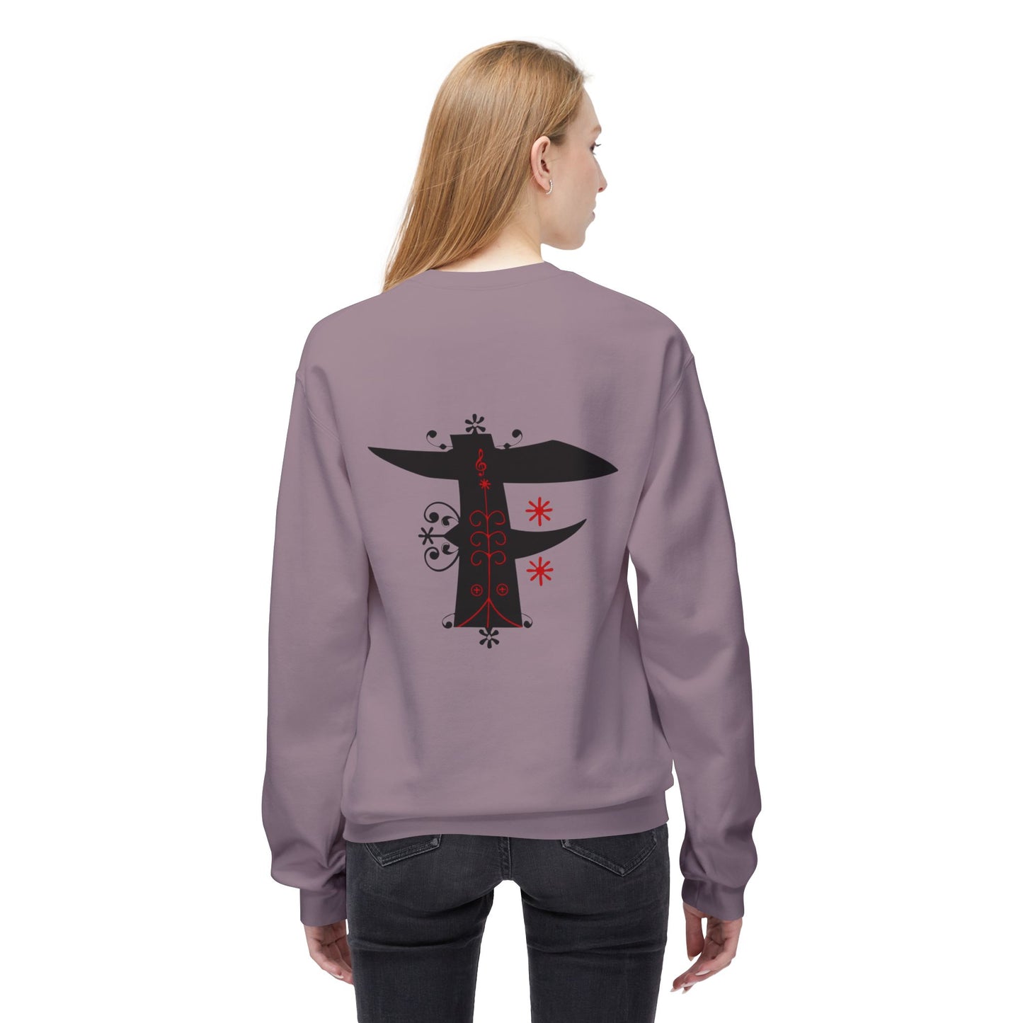 shirt local Cultural Vibes Crewneck Sweatshirt, Unisex Fleece Sweater, Ethnic Apparel, Holiday Gift, Cozy Fashion