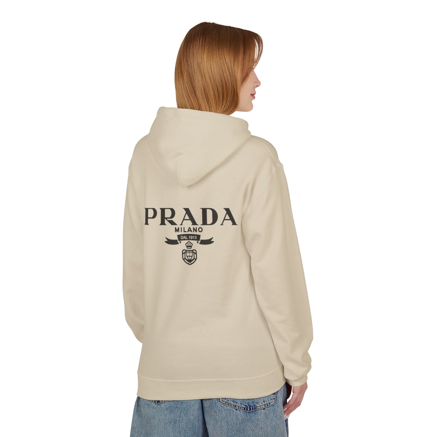 Logo Hoodie — 'PRADA Milano' Graphic Pullover