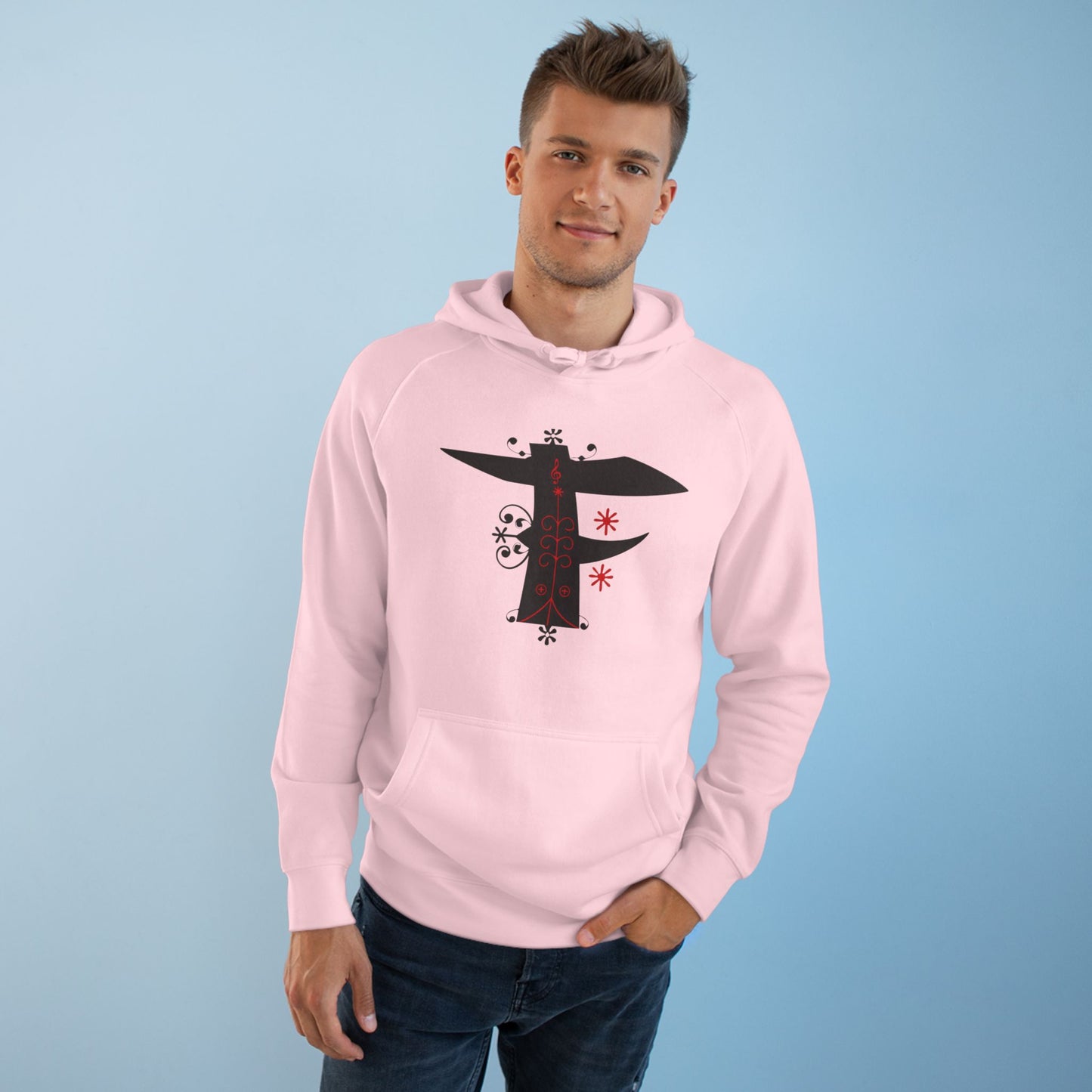 Stylish Unisex Supply Hoodie with Unique Art, Trendy Streetwear, Gift for Him/Her, Cozy Casual Wear, Perfect for Everyday