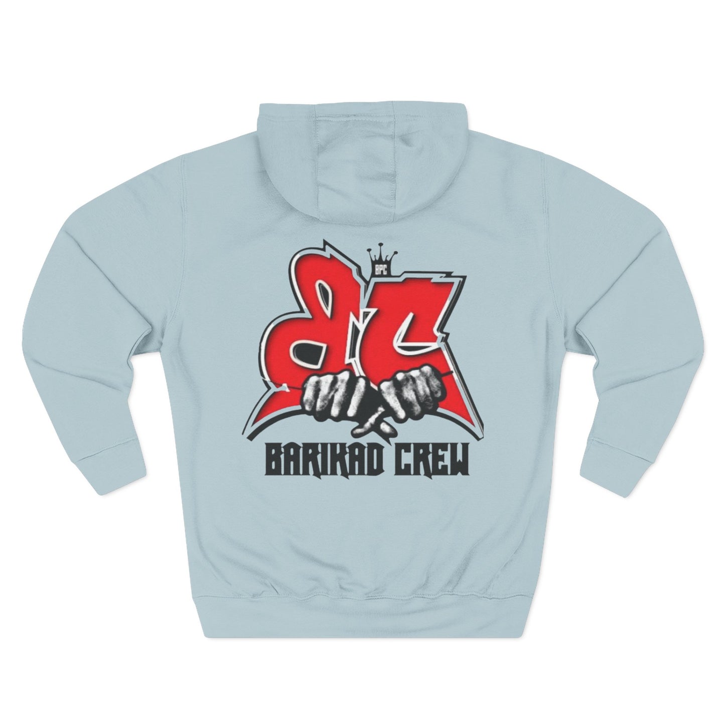 Stylish Three-Panel Fleece Hoodie for Trendsetters, Graphic Hoodie, Cozy Sweatshirt, Streetwear, Gift for Him/Her/Teens