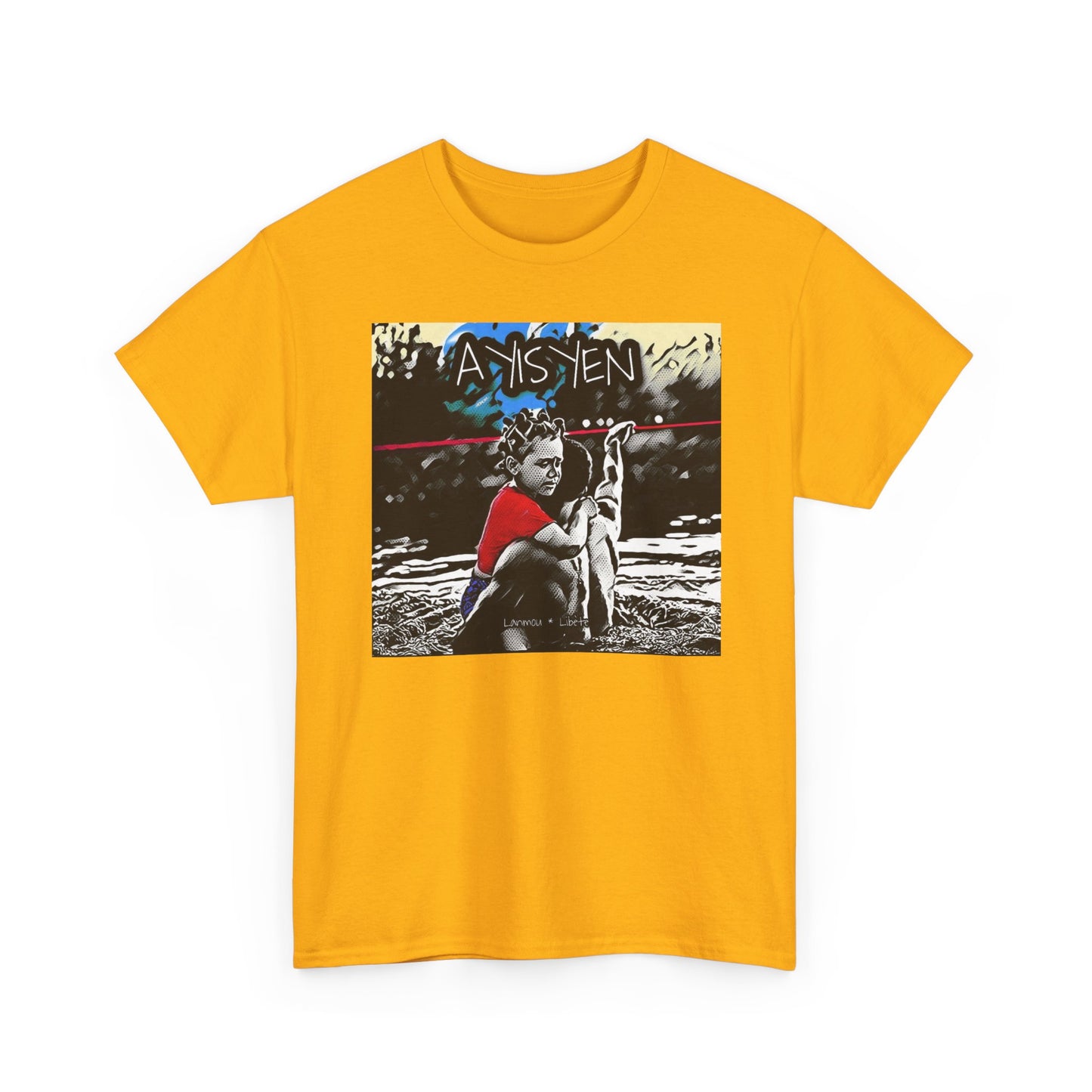 Artistic Graphic Unisex Tee, Relaxed Cotton T-Shirt for Art Lovers, Unique Gift Idea, Everyday Wear, Photography Enthusiast Shirt
