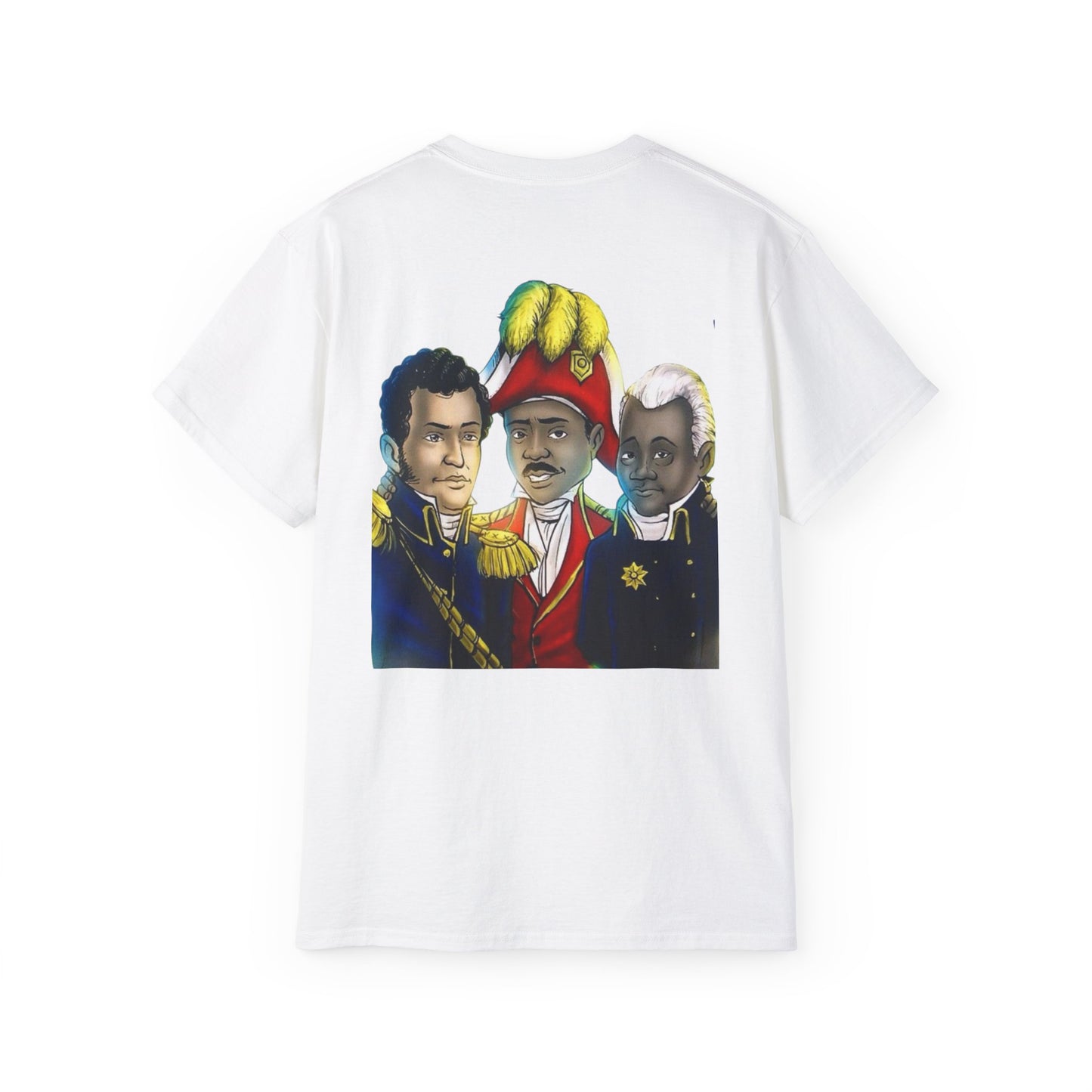 Bold Graphic Tee: Historical Artistry, Unisex Cotton Shirt, Fun Gift for History Buffs, Perfect for Casual Wear, Unique Statement Shirt