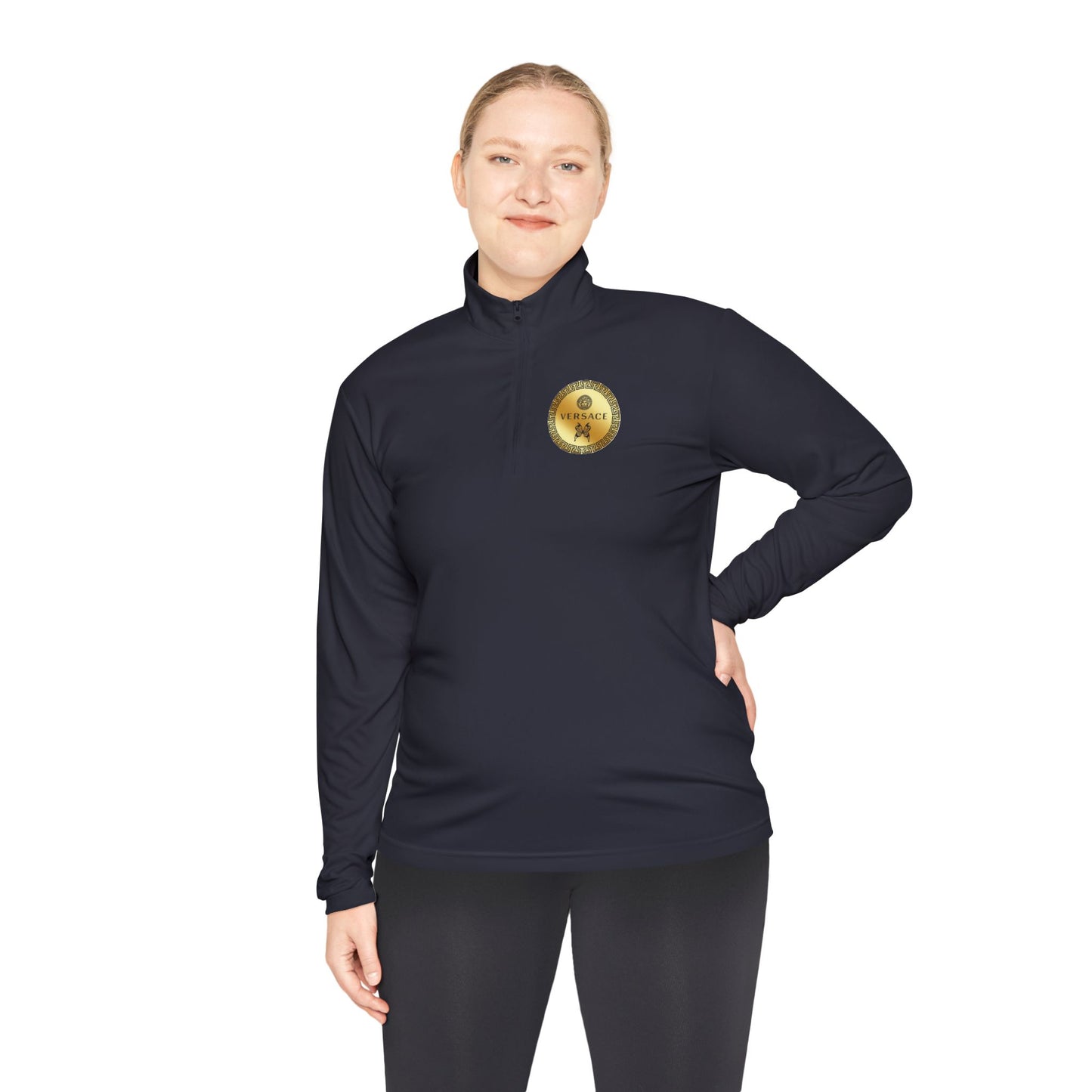 Versace-Inspired Unisex Quarter-Zip Pullover | Trendy Athletic Jacket, Fashionable Layering Top, Gift for Her, Stylish Casual Wear, [...]